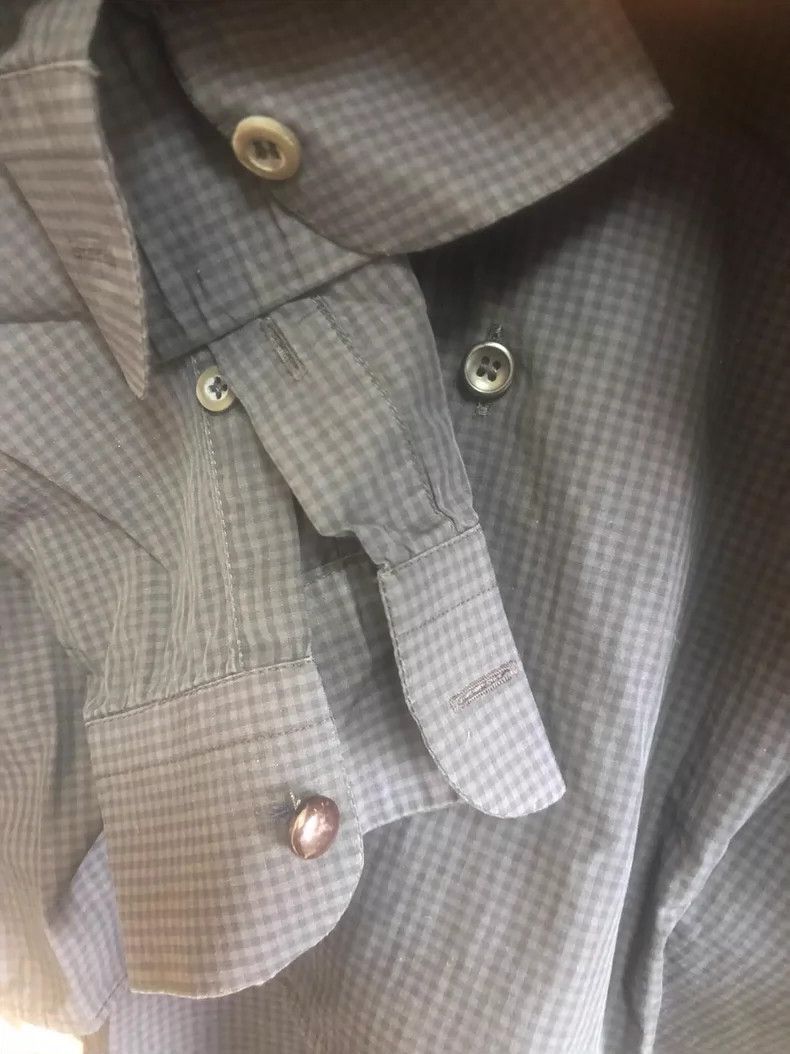 Prada Prada Long Sleeve Shirt with Missing Buttons -2505 Size US L / EU 52-54 / 3 - 8 Thumbnail