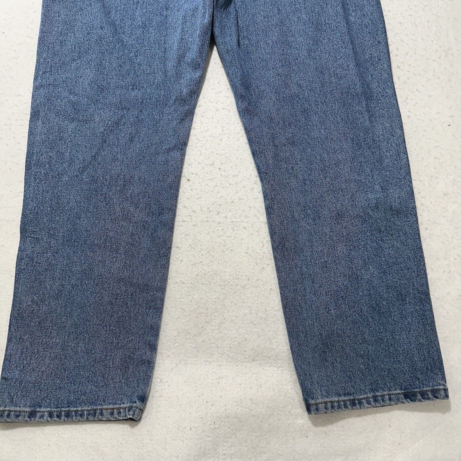 Wrangler Vintage Wrangler Rustler 38x29 Straight Leg Denim Blue Jeans Size US 38 / EU 54 - 11 Thumbnail