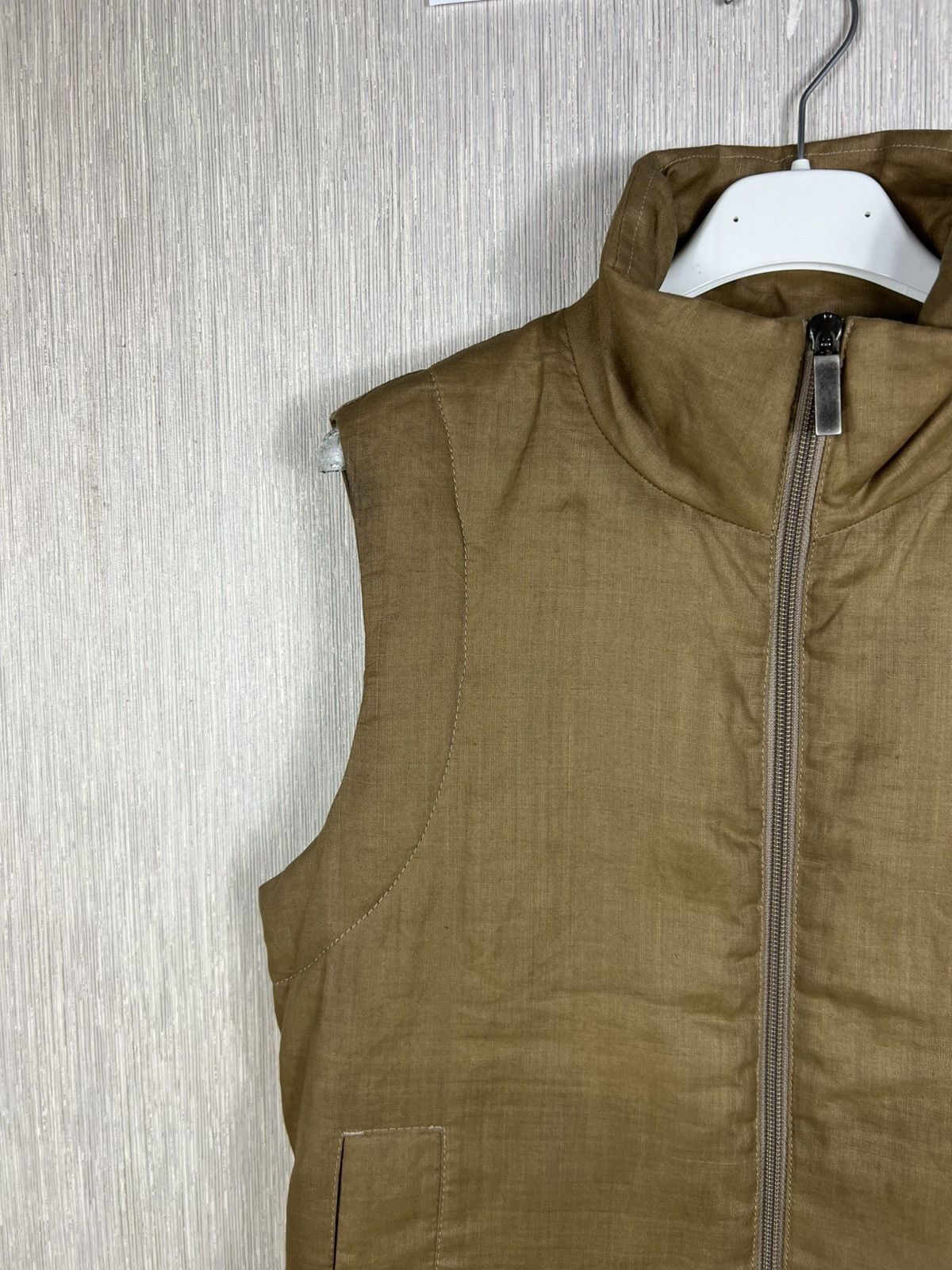 Dirk Bikkembergs Vintage 90s Dirk Bikkembergs linen buckle vest sleeveless Size M / US 6-8 / IT 42-44 - 4 Thumbnail