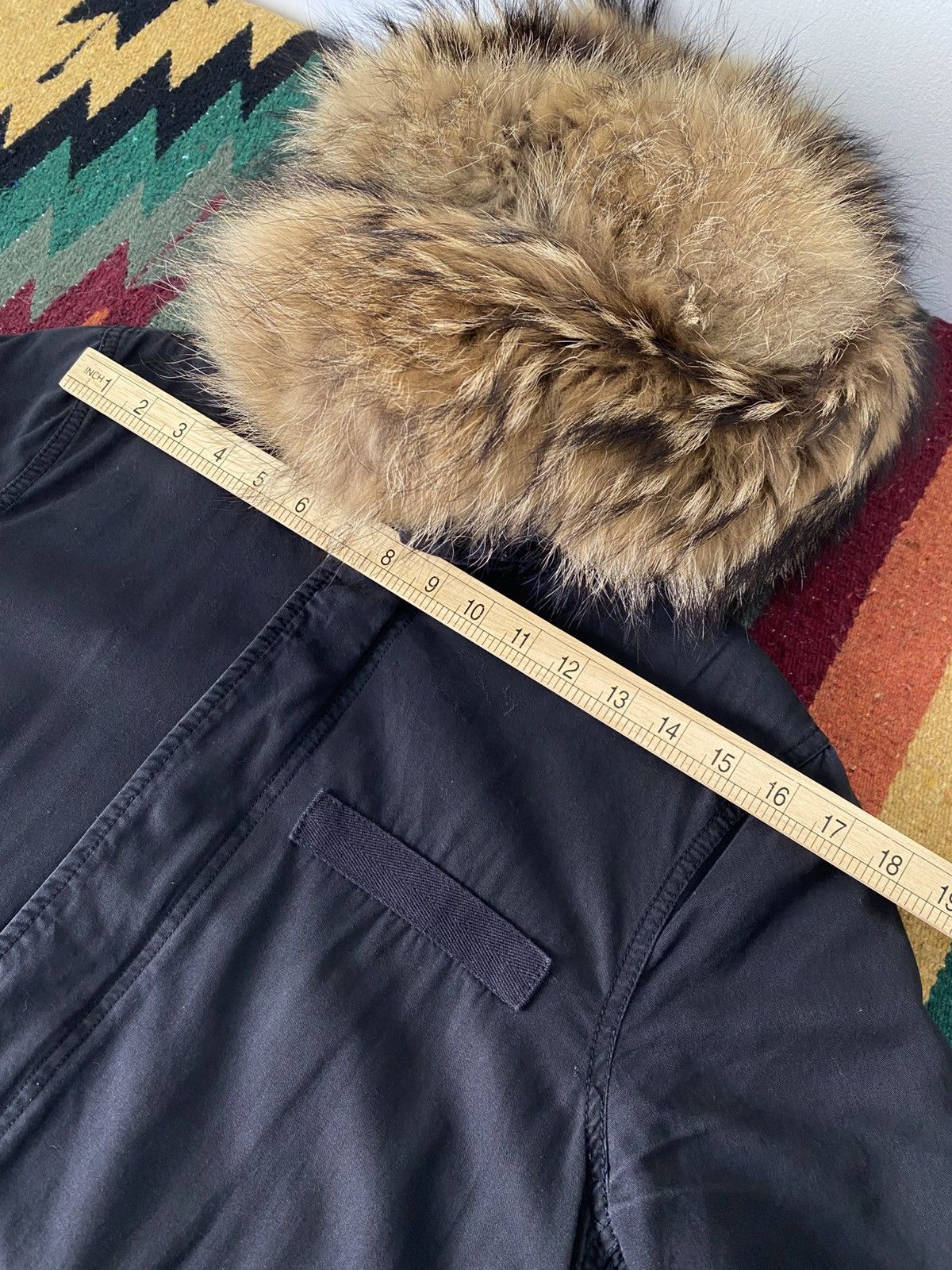GOA GOA Japan Military Parka Raccoon Fur Hood Fleece Lined Size M / US 6-8 / IT 42-44 - 8 Thumbnail