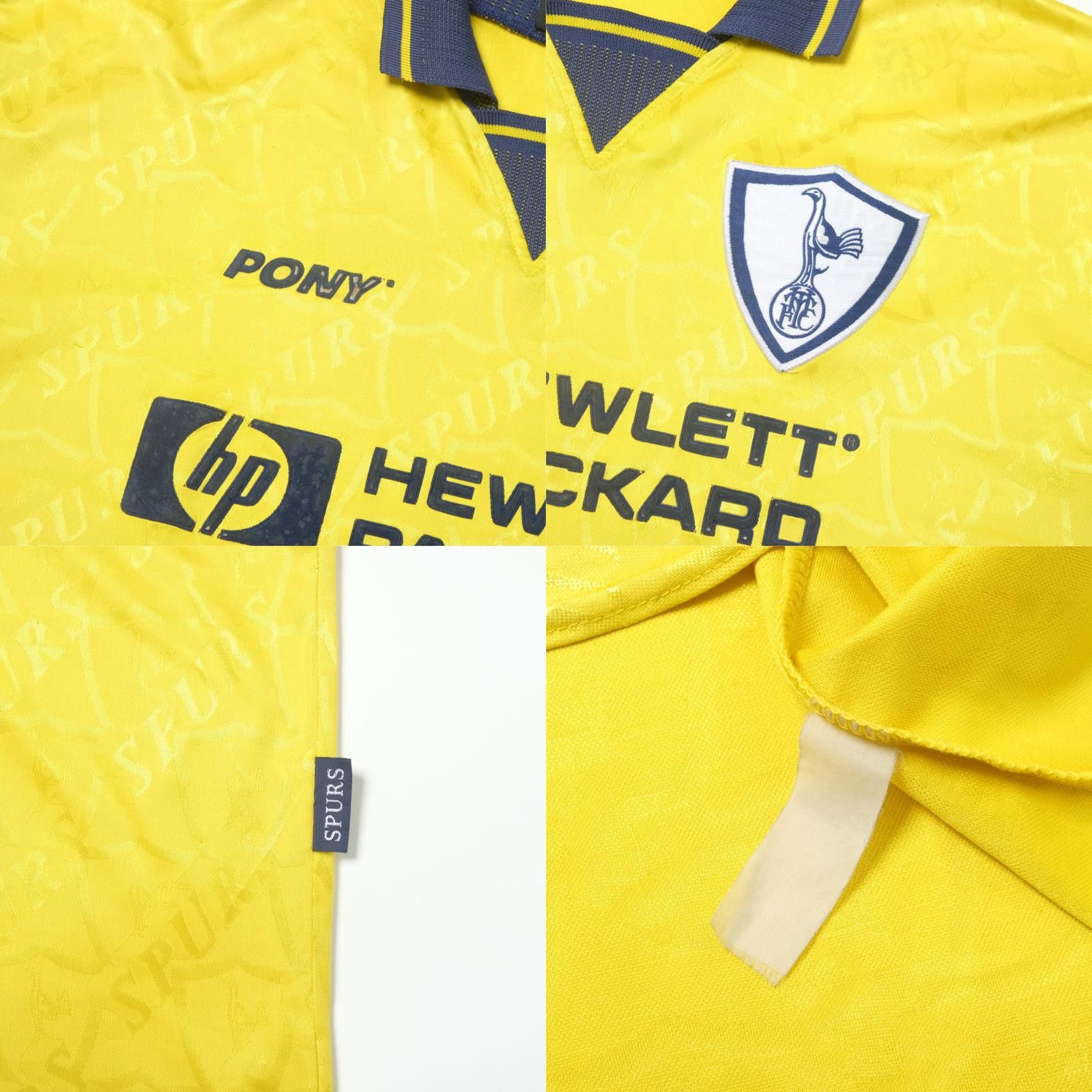PONY 1997/99 Tottenham Hotspur Third Shirt Pony (XL) Size US XL / EU 56 / 4 - 5 Thumbnail