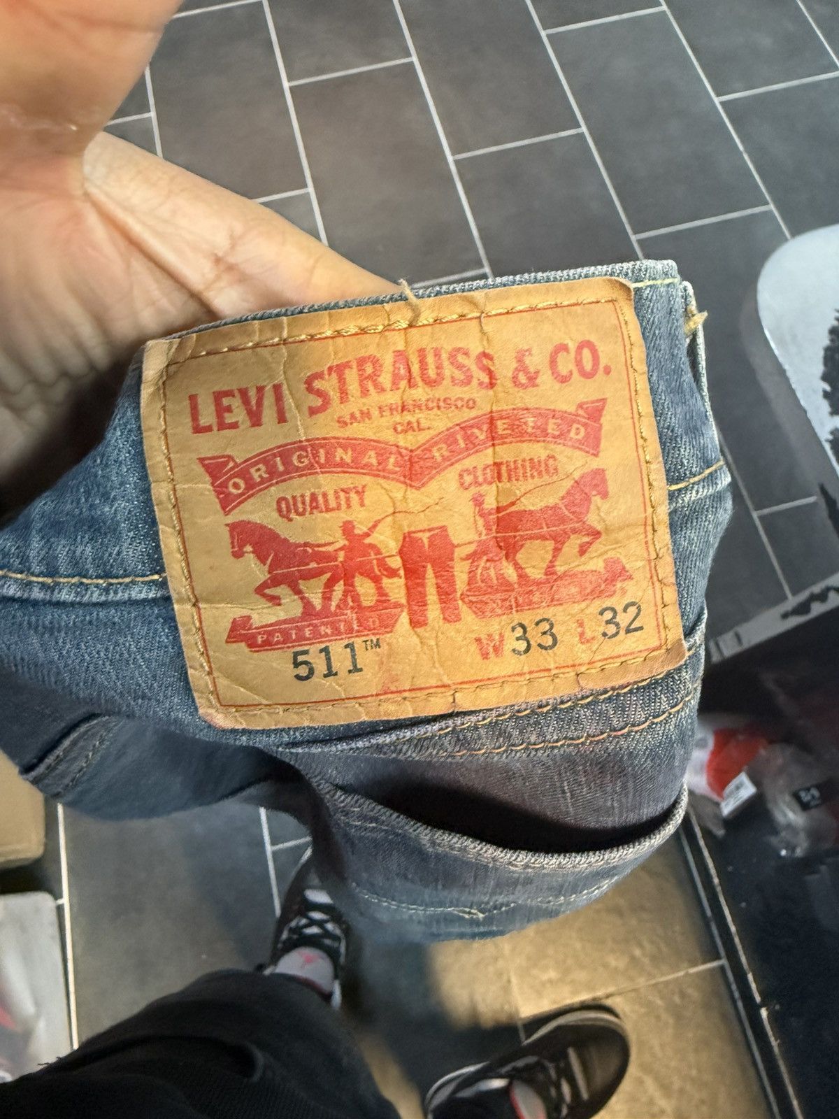 Levi's Levi slim fit 511 jeans 33x32 Size US 33 - 7 Thumbnail