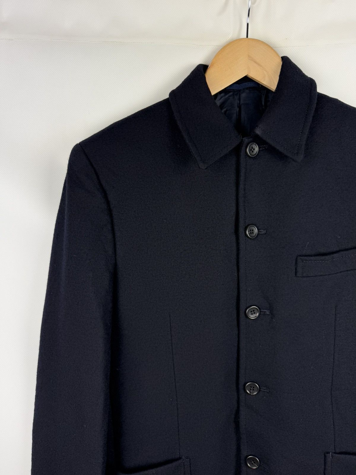 Comme Ca Ism × Japanese Brand Comme Ca Boys By Five Foxes men’s Wool Jacket Coat Short Size US S / EU 44-46 / 1 - 4 Thumbnail
