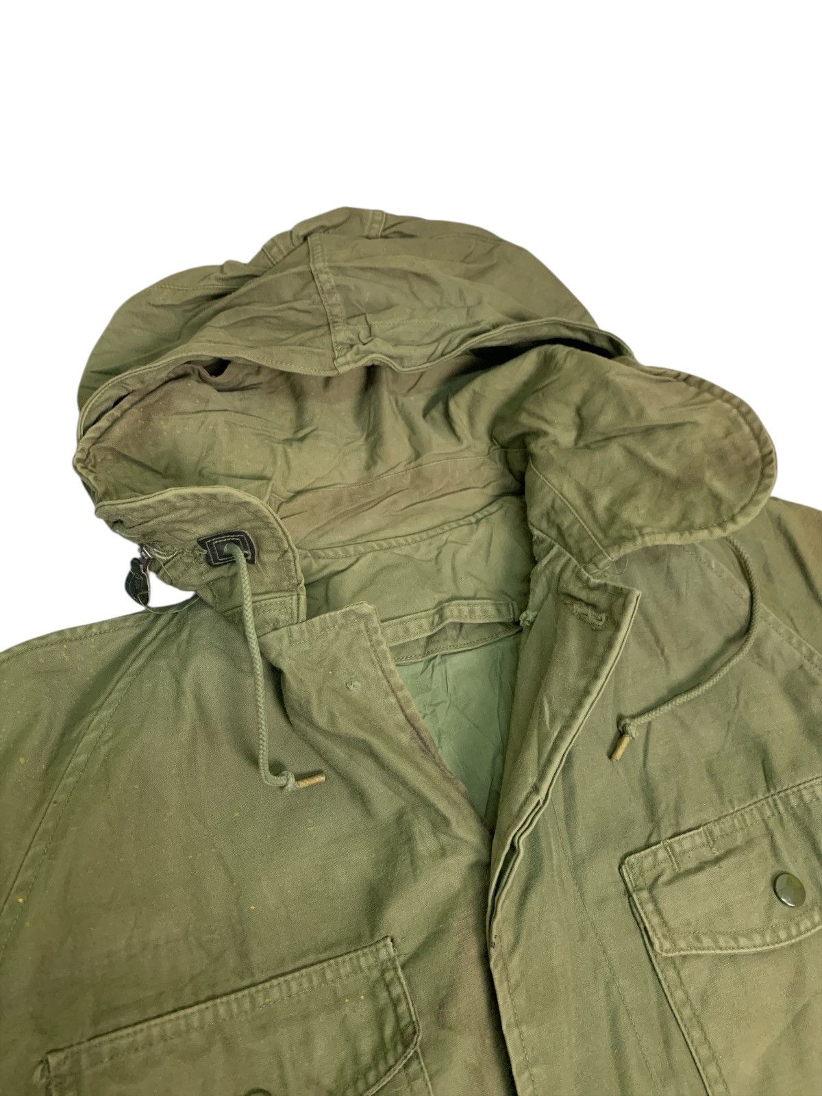 Other Rare Vintage Grade 2 USAF "Dumbo Collar" OG-107 Field Jacket Size US L / EU 52-54 / 3 - 5 Thumbnail