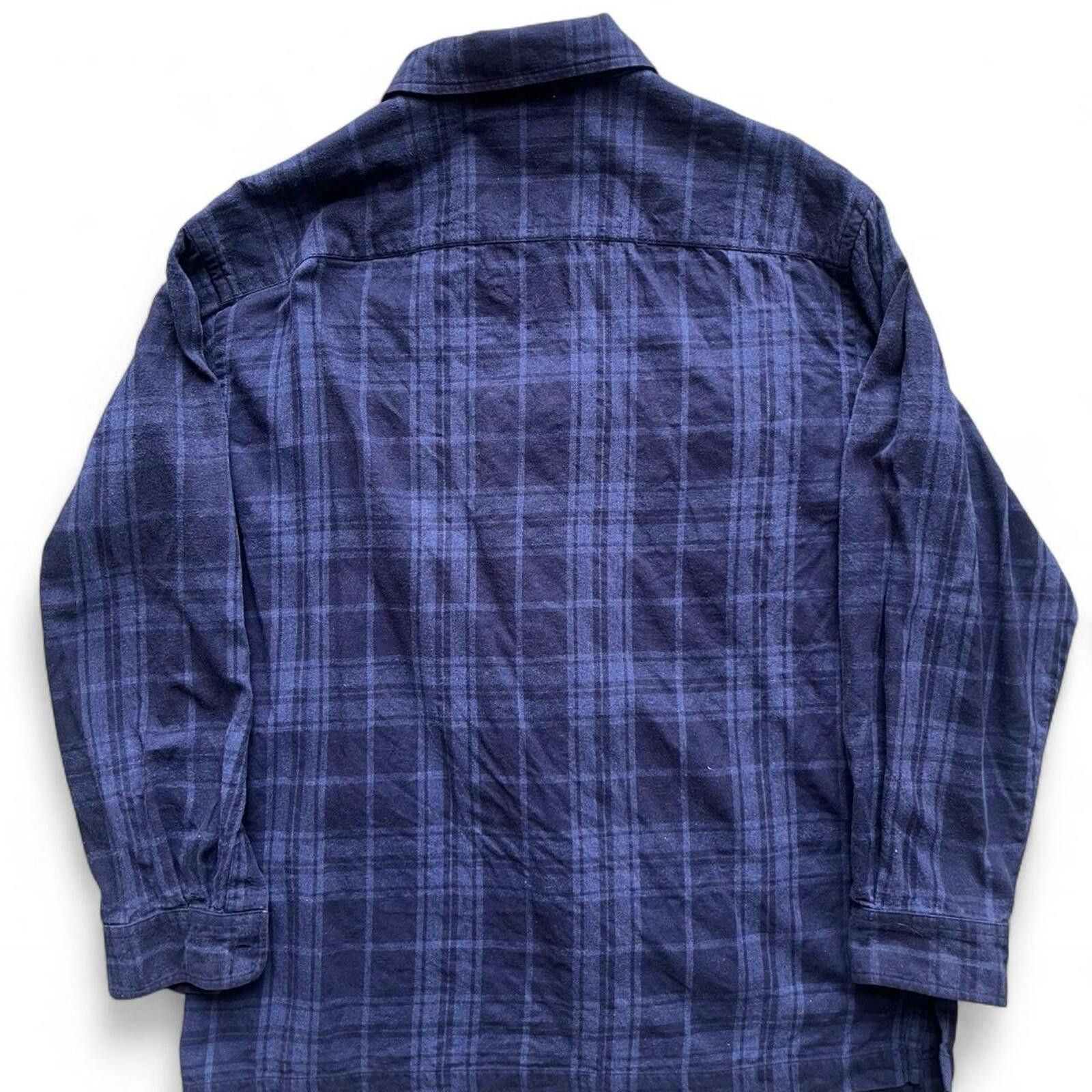 Lauren Ralph Lauren 2000s Lauren Ralph Lauren Plaid Zip Up Flannel Pocket Shirt Size US M / EU 48-50 / 2 - 2 Thumbnail