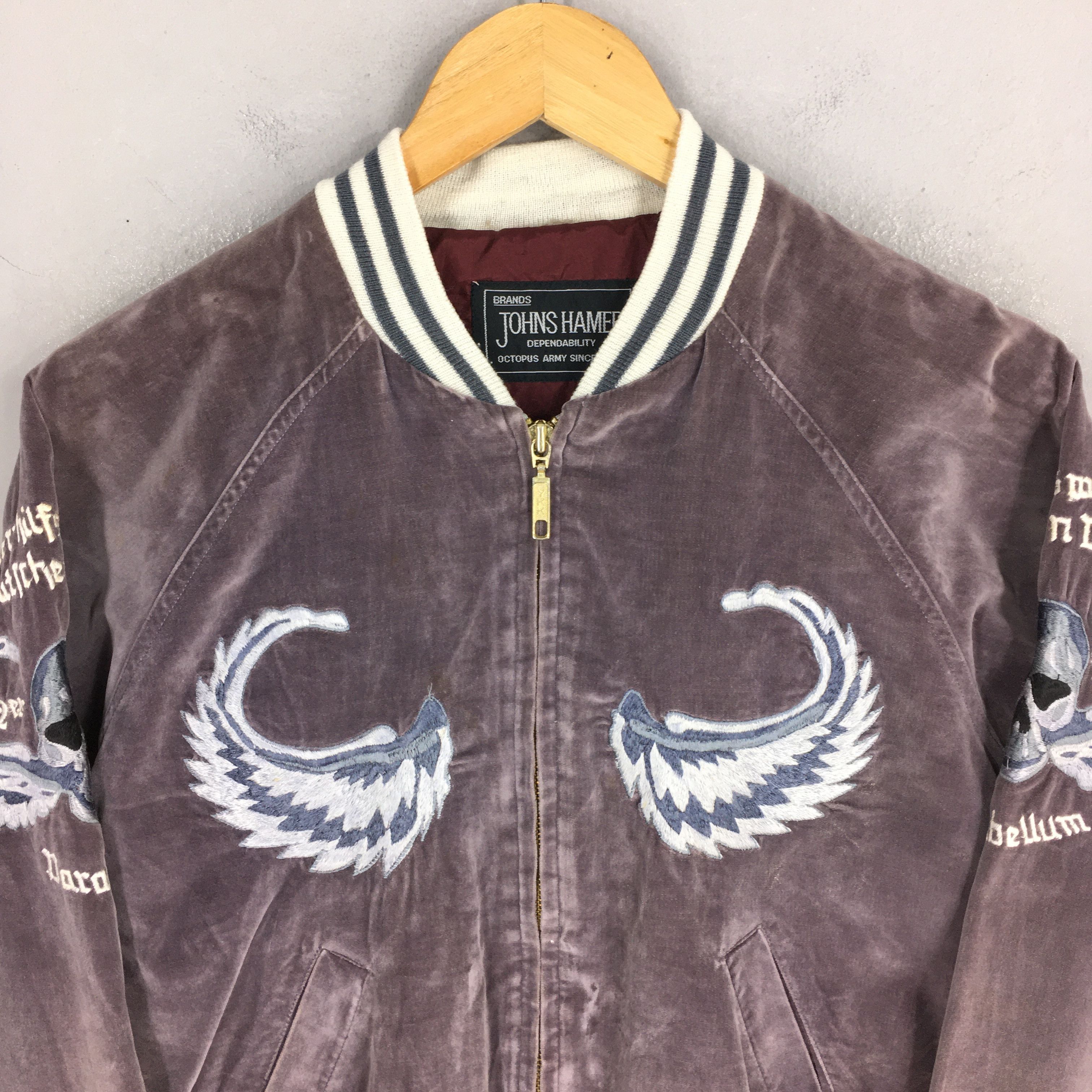 Other Sukajan Paratroopers Dragon Skull Souvenir Jacket Medium Size US M / EU 48-50 / 2 - 4 Thumbnail