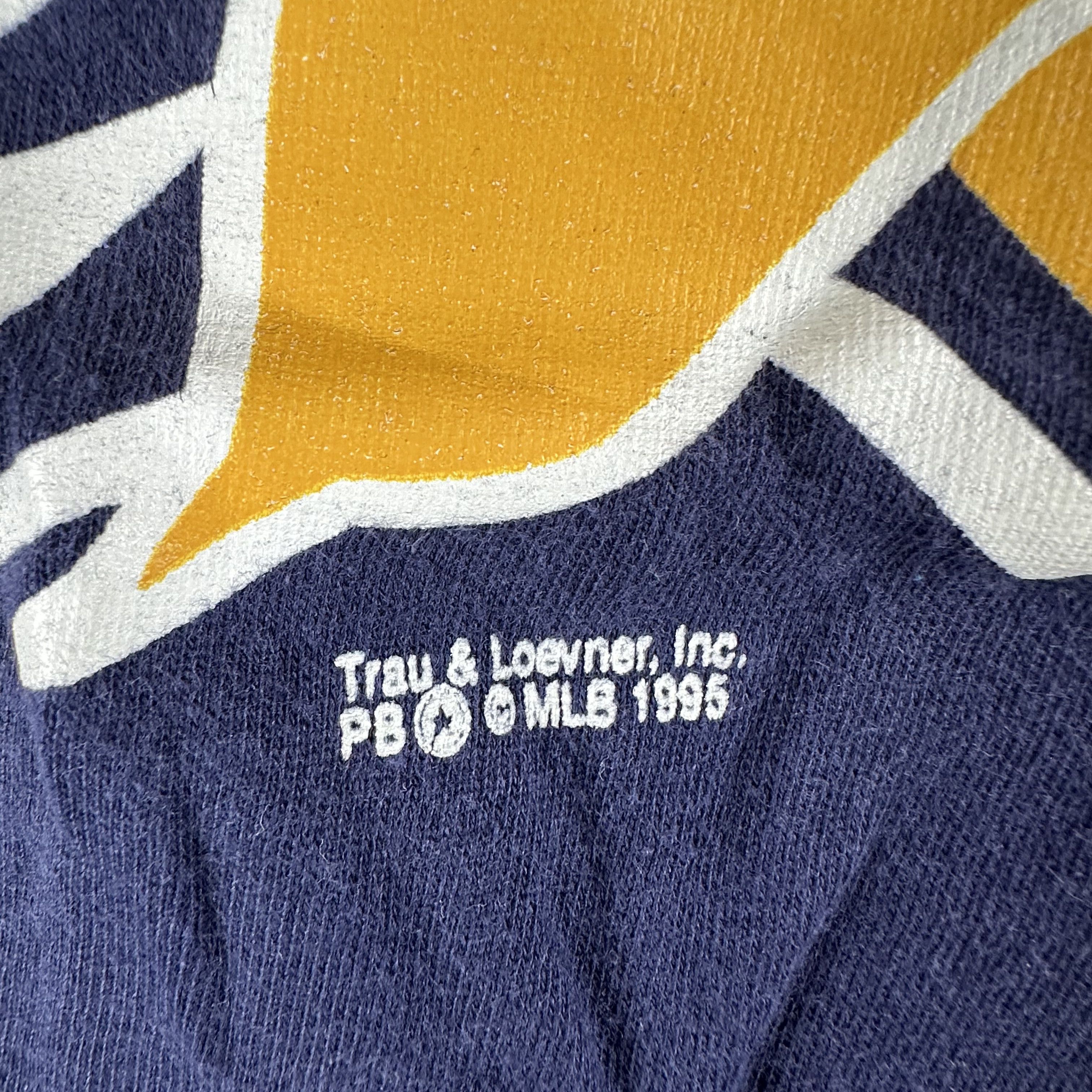 Vintage Vintage 1995 Salt Lake Buzz Baseball MLB Graphic T-shirt Size US XL / EU 56 / 4 - 4 Thumbnail