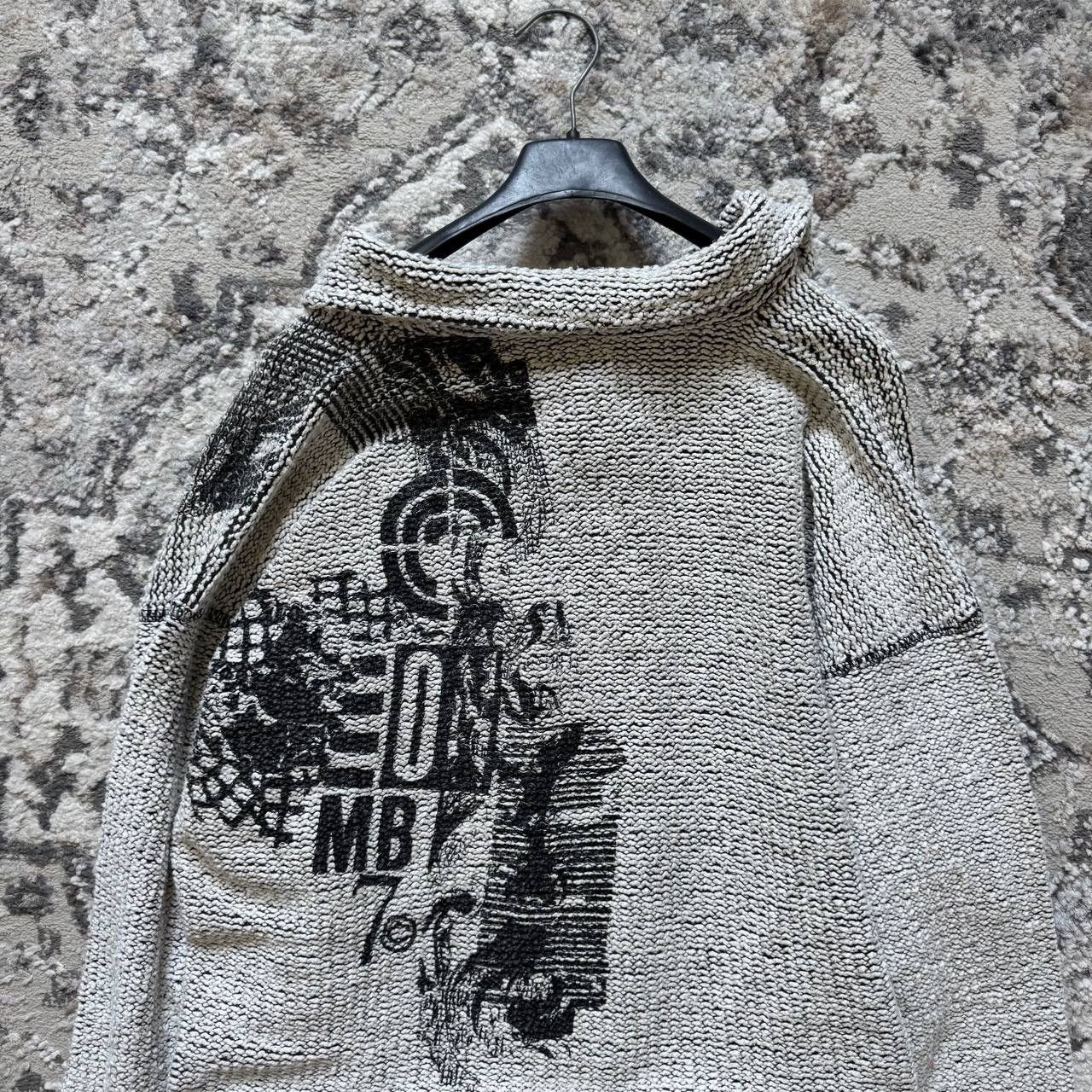 Nutmeg Vintage Nutmeg Mills NFL Heavy Knit Sweater Size Large Size US L / EU 52-54 / 3 - 5 Thumbnail