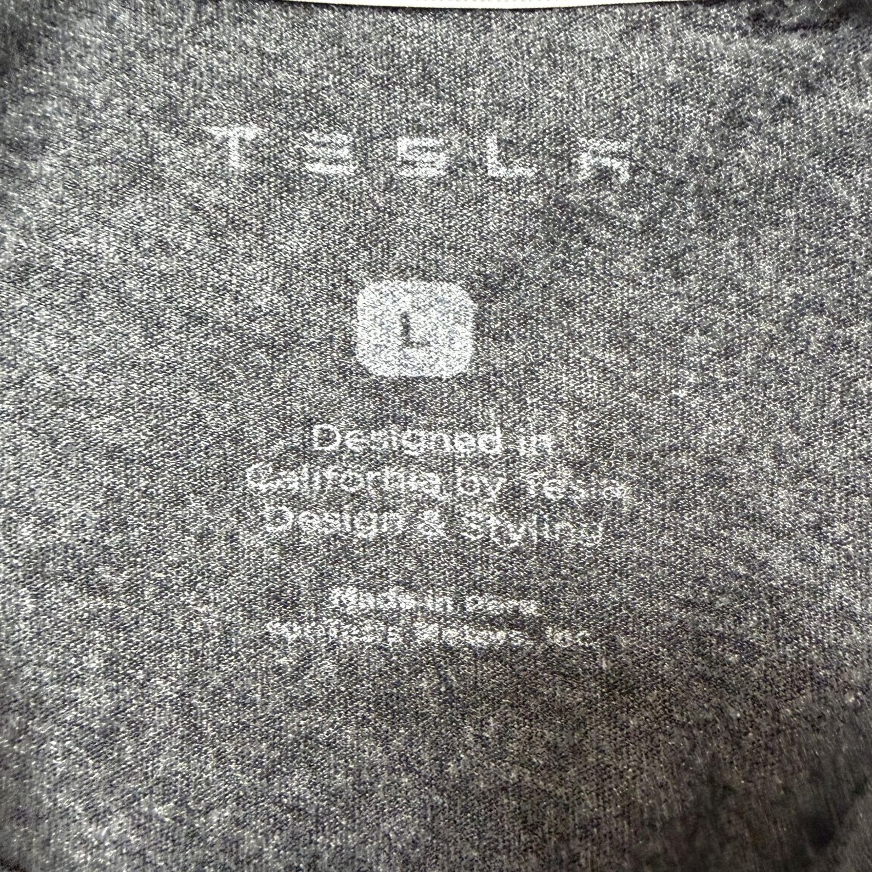 Vintage Tesla Shirt Mens Large Gray Logo Henley Long Sleeve Tee T-Shirt Cars Electric Size US L / EU 52-54 / 3 - 3 Thumbnail