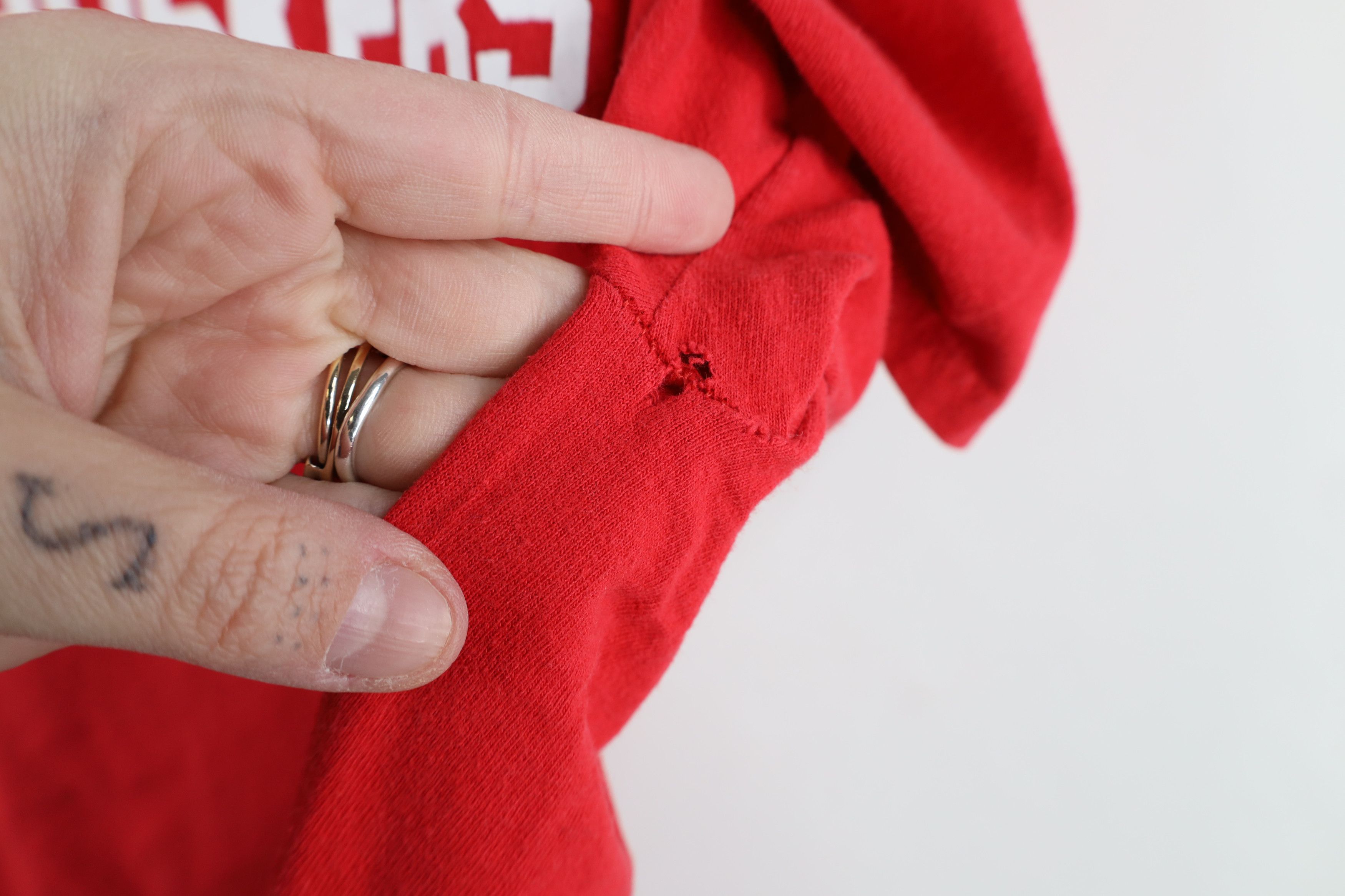 Champion × Vintage Vintage Champion University of Nebraska T-Shirt Red Size US M / EU 48-50 / 2 - 9 Thumbnail