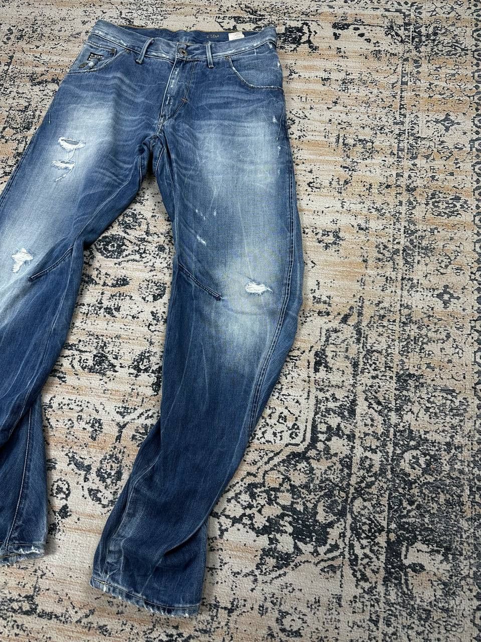 G-Star × Vintage Vintage G-star Arc Loose Tapered Jeans Streetwear Size 36x32 Size US 30 / EU 46 - 2 Thumbnail