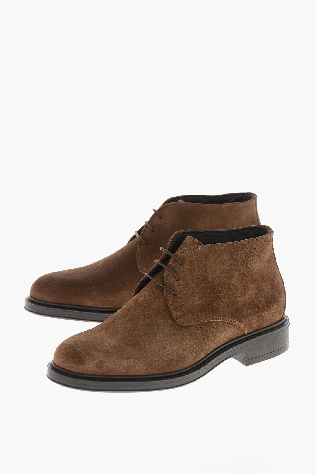 Testoni og1mm0226 Suede Ankle Boots in Brown Size US 10 / EU 43 - 2 Thumbnail