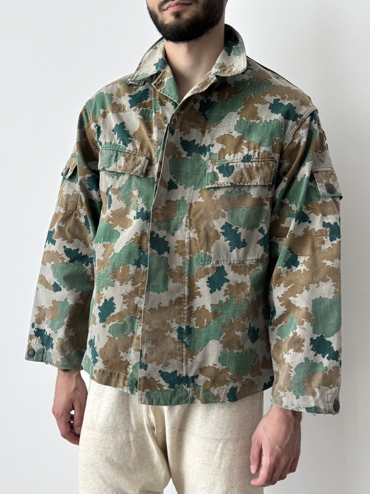 1960s East German Army NVA 'Blumentarn' Camo Jacket