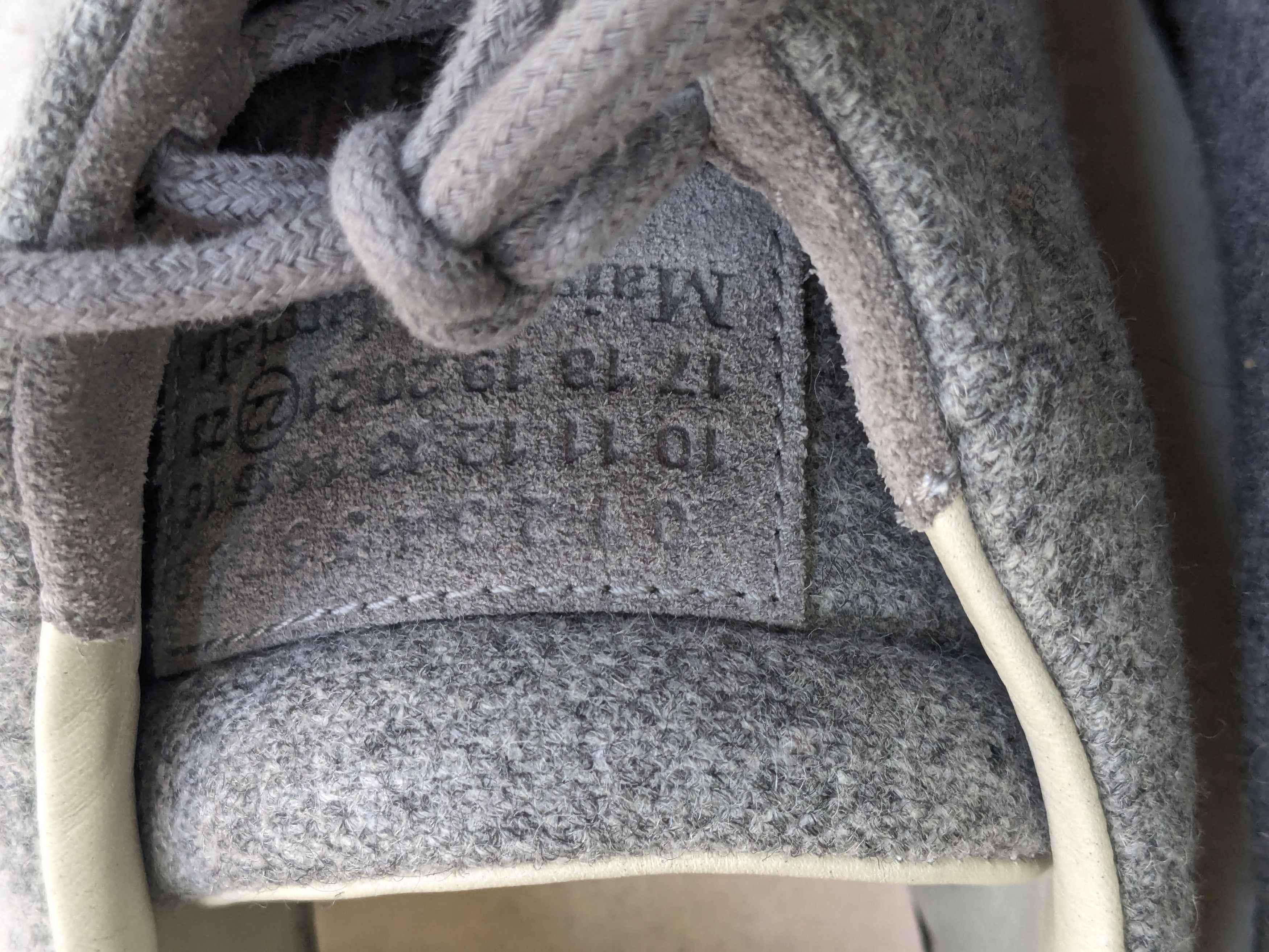 Maison Margiela Maison Margiela Future Gray 8 41 Low Tops Wool Gum Size US 8 / EU 41 - 5 Thumbnail
