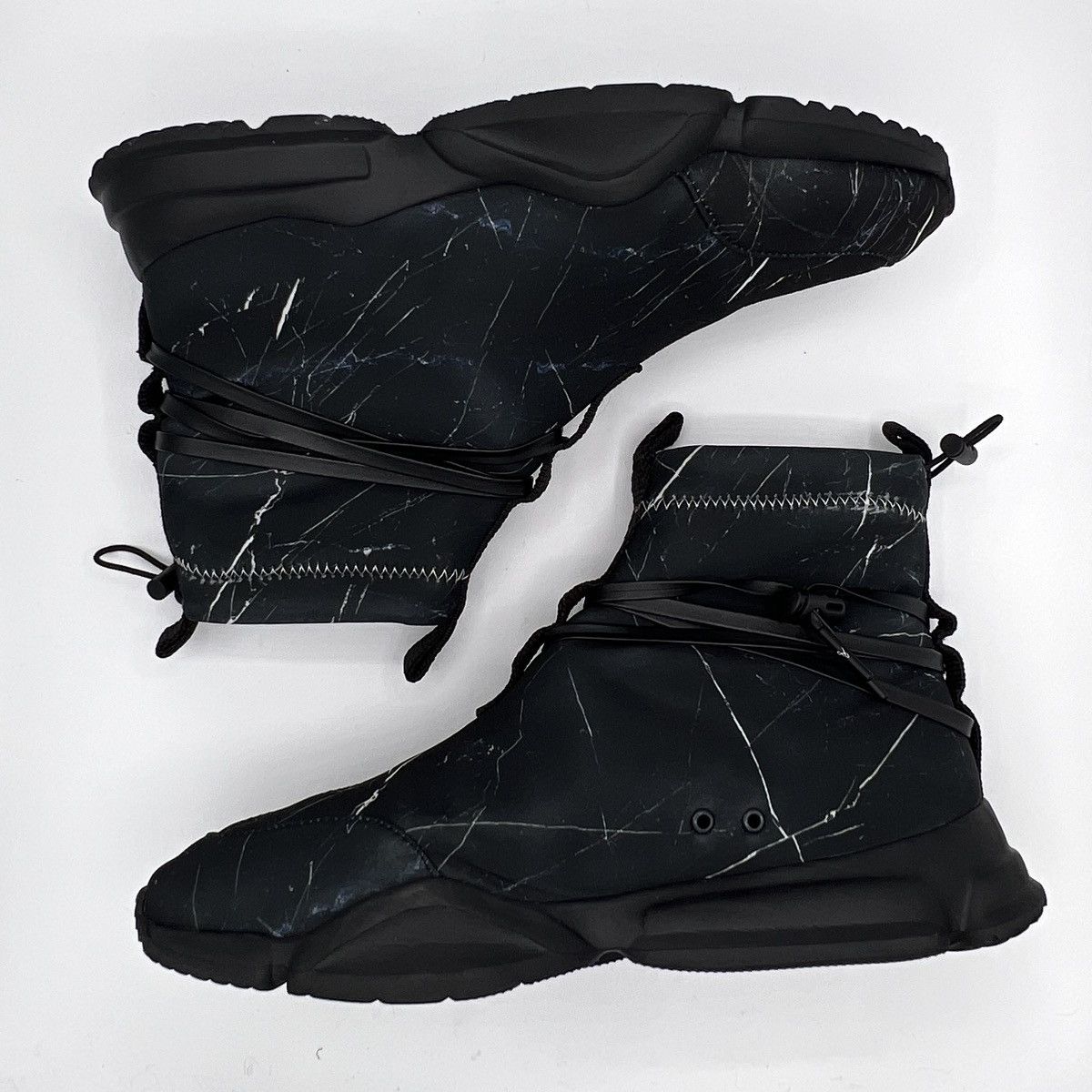 John Geiger John Geiger 002 FRIENDS & FAMILY Sneakers in Black Marble Size US 11 / EU 44 - 3 Thumbnail