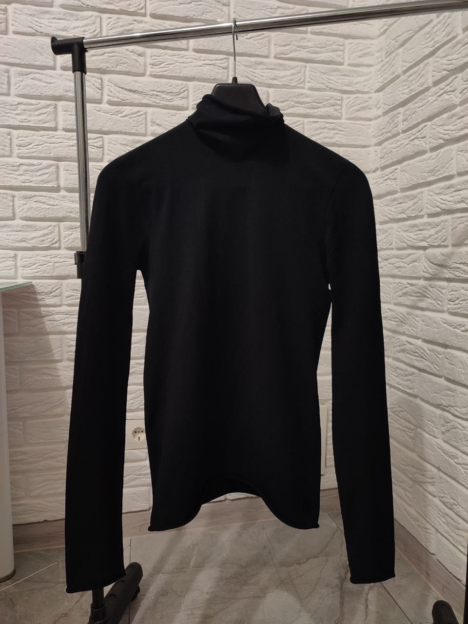 Bottega Veneta Bottega Veneta Fall 2020 Womens Black Golf Top M size Size M / US 6-8 / IT 42-44 - 2 Thumbnail