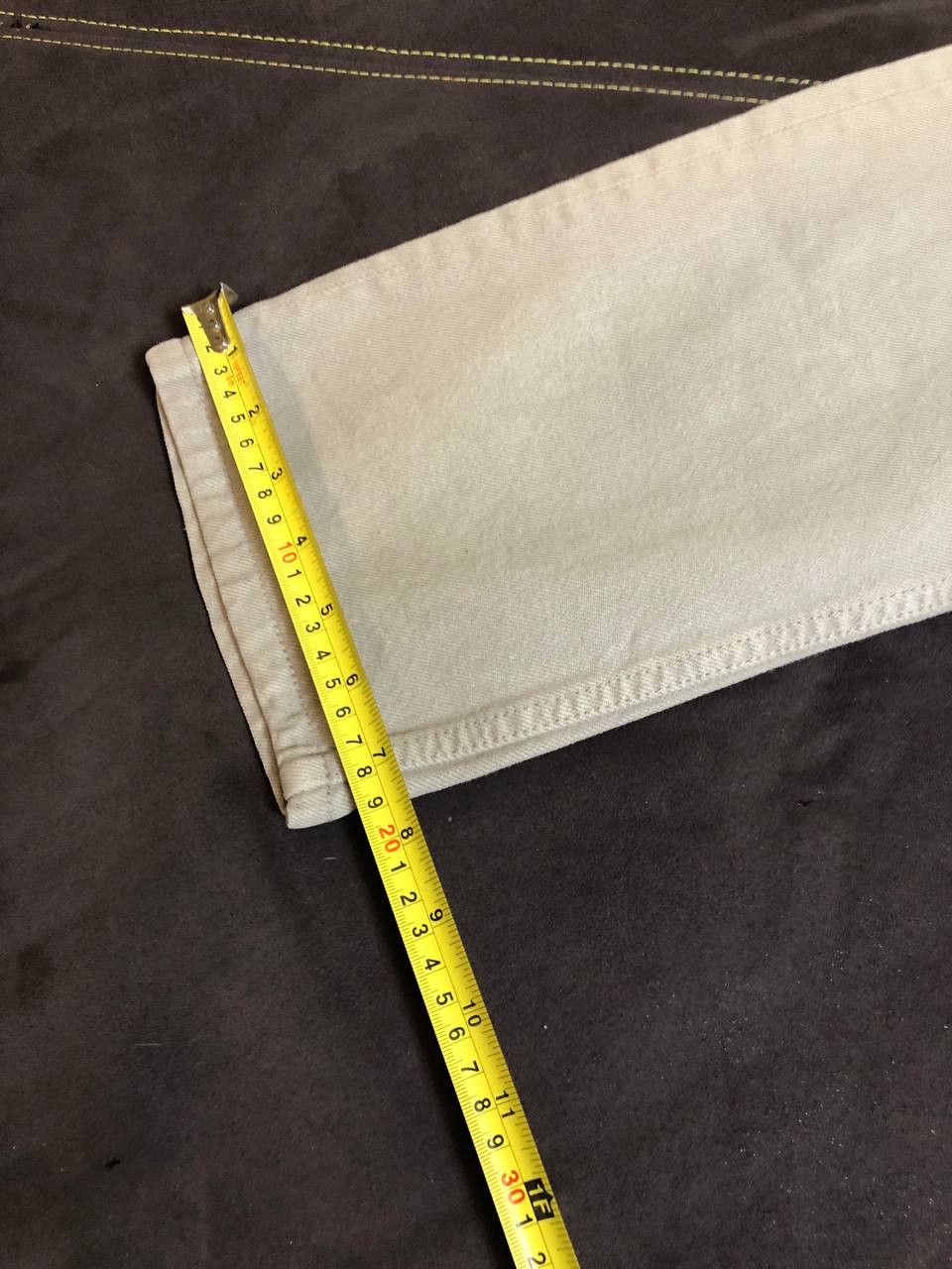 Levi's Levi's 501 Beige Jeans Button Fly Straight jeans Size US 30 / EU 46 - 6 Thumbnail