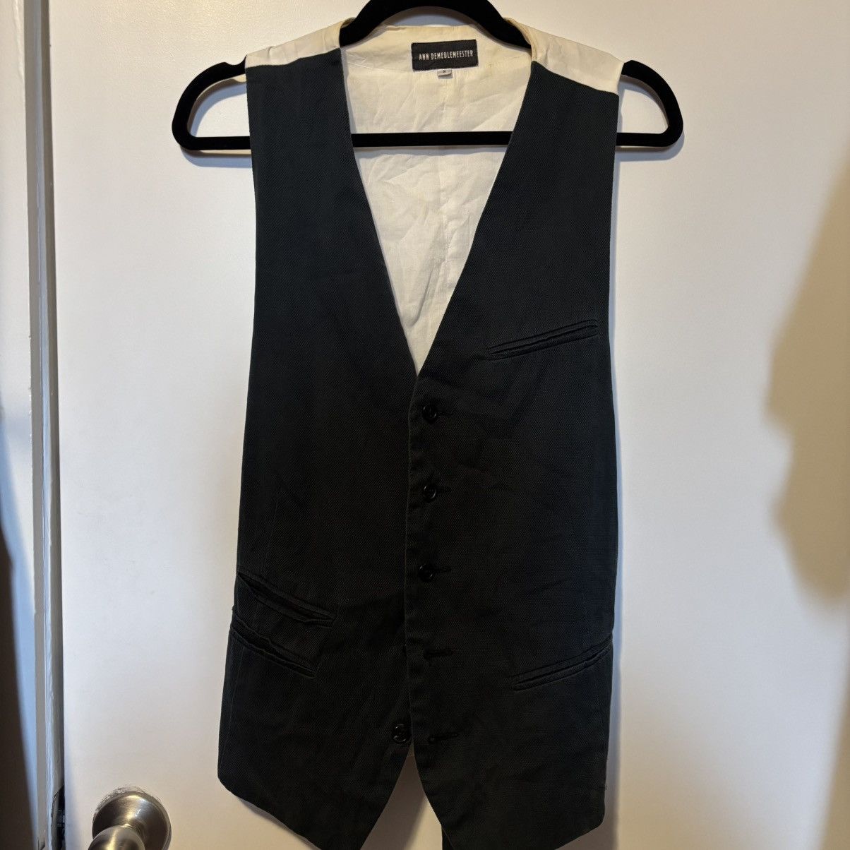 Ann Demeulemeester Ann Demeulemeester Vest Size S / US 4 / IT 40 - 1 Thumbnail