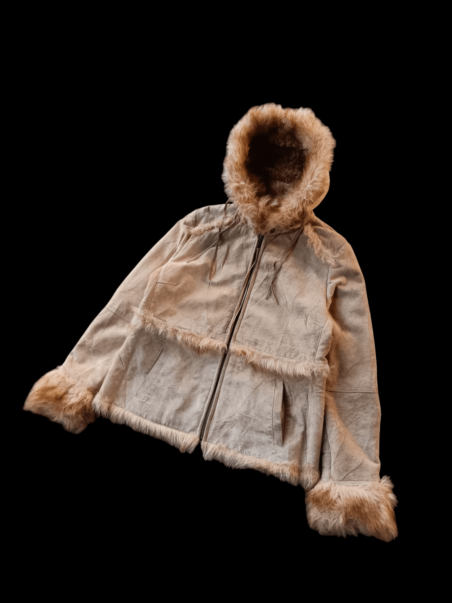 Vintage Avanti newyork Suede leather fur ifsixwasnine style jacket Size US M / EU 48-50 / 2 - 9 Thumbnail