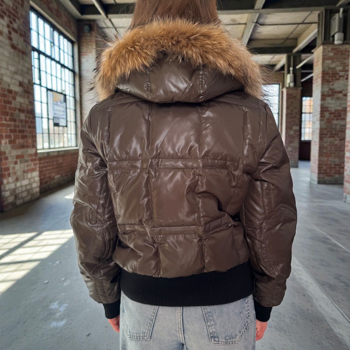 Hysteric Glamour Y2K Vintage Alaska Style Faux Fur Hooded Puffer Down Jacket Size M / US 6-8 / IT 42-44 - 2 Thumbnail