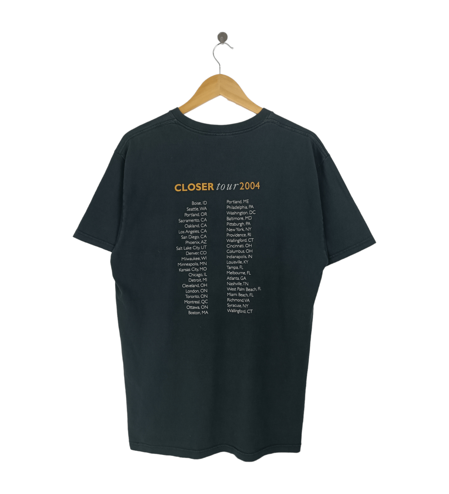 Vintage VINTAGE '04 JOSH GROBAN CLOSER TOUR TEE BUBLE CELINE DION Size US L / EU 52-54 / 3 - 2 Thumbnail
