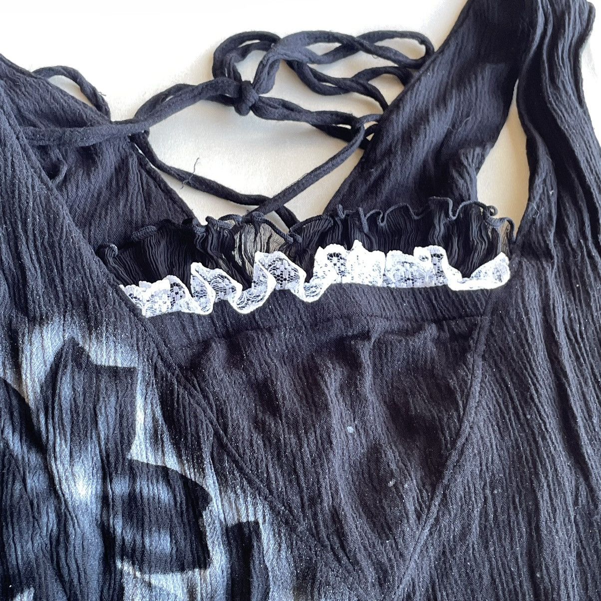 Japanese Brand GOUK FLUTTER DRESS Size ONE SIZE - 3 Thumbnail