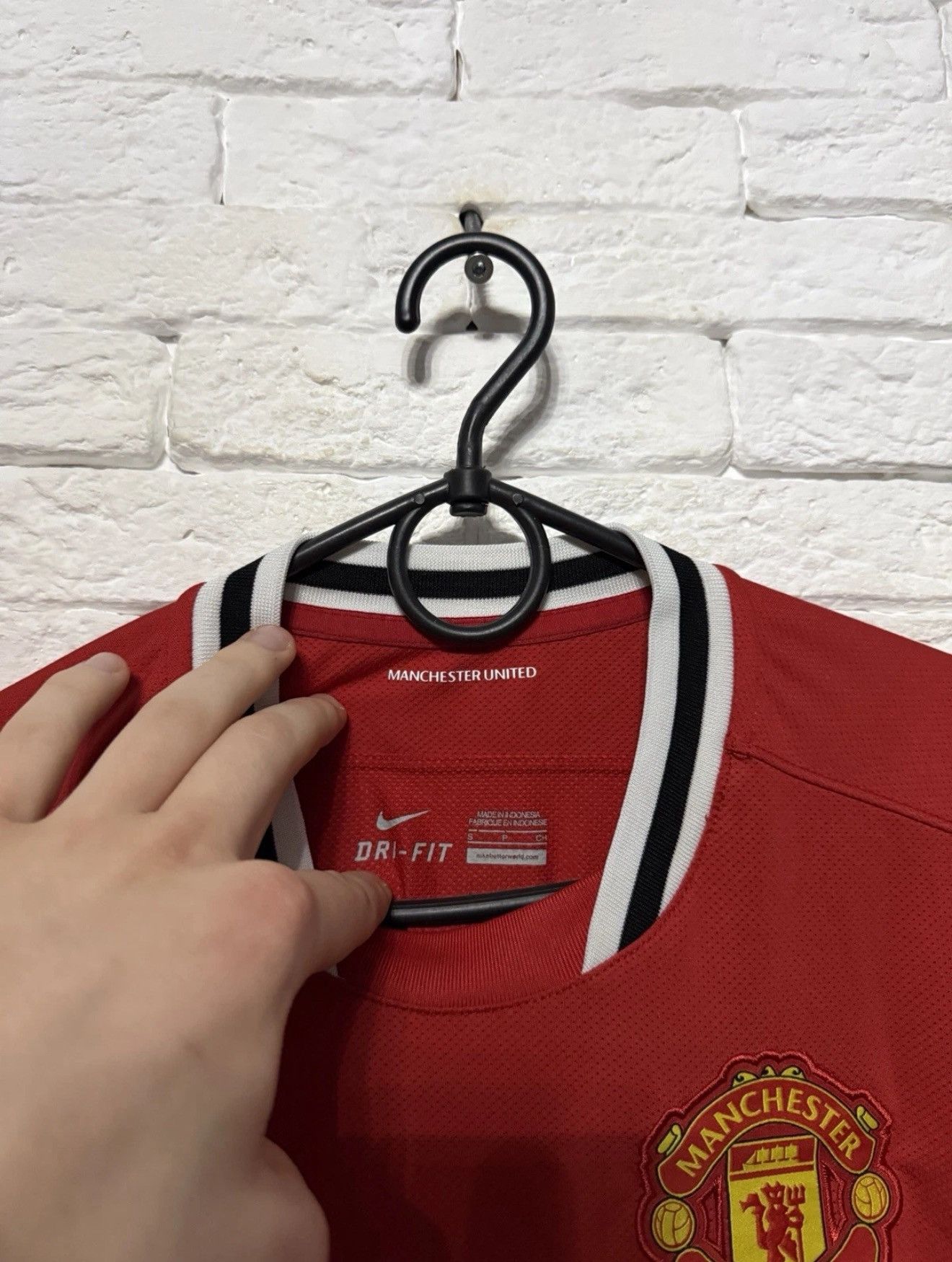 Nike Nike Manchester United Nani #17 Jersey 11/12 Football Shirt Size US S / EU 44-46 / 1 - 7 Thumbnail
