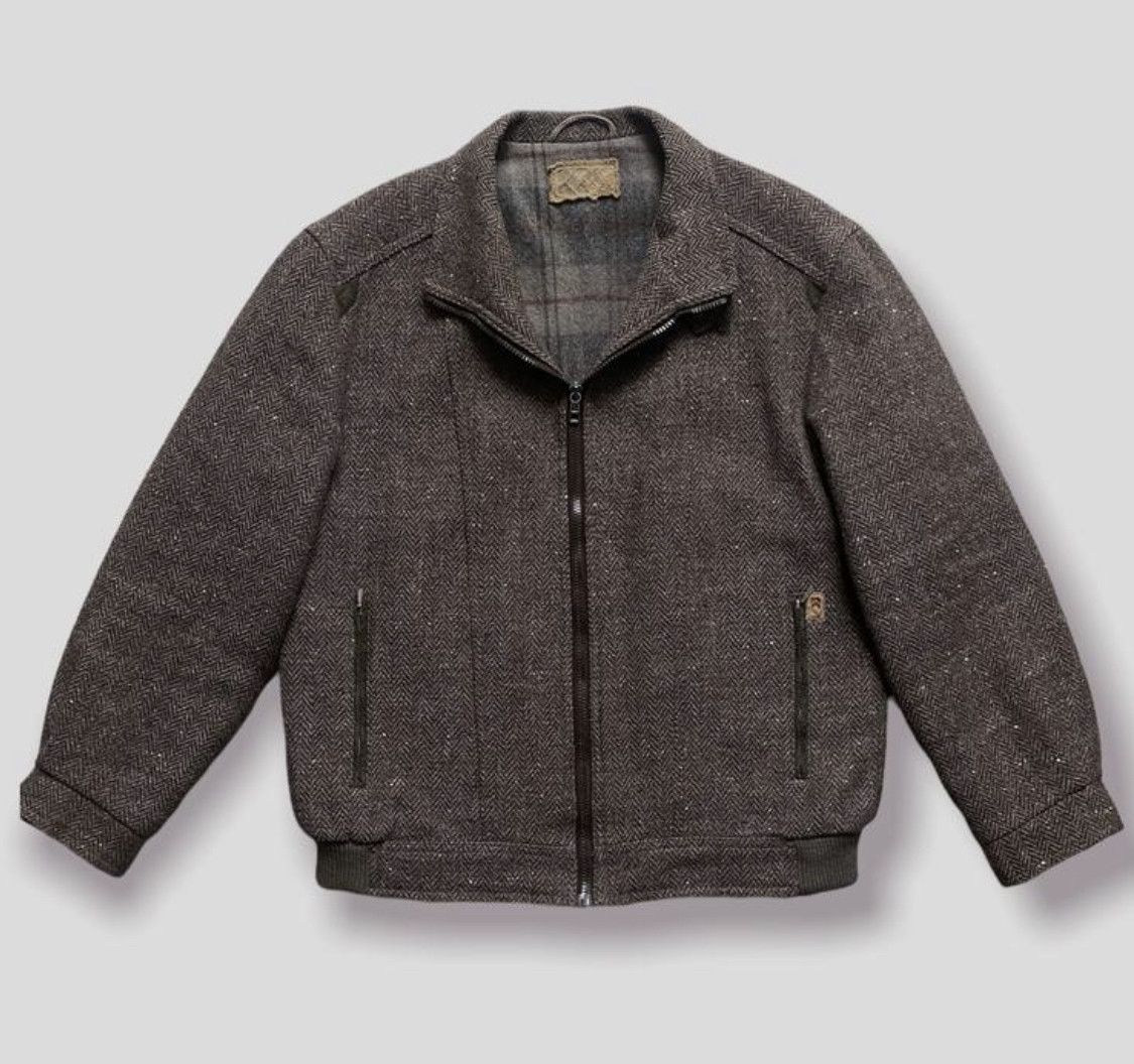 Vintage Very Rare Vintage 60s Wool Jacket Size US L / EU 52-54 / 3 - 1 Thumbnail