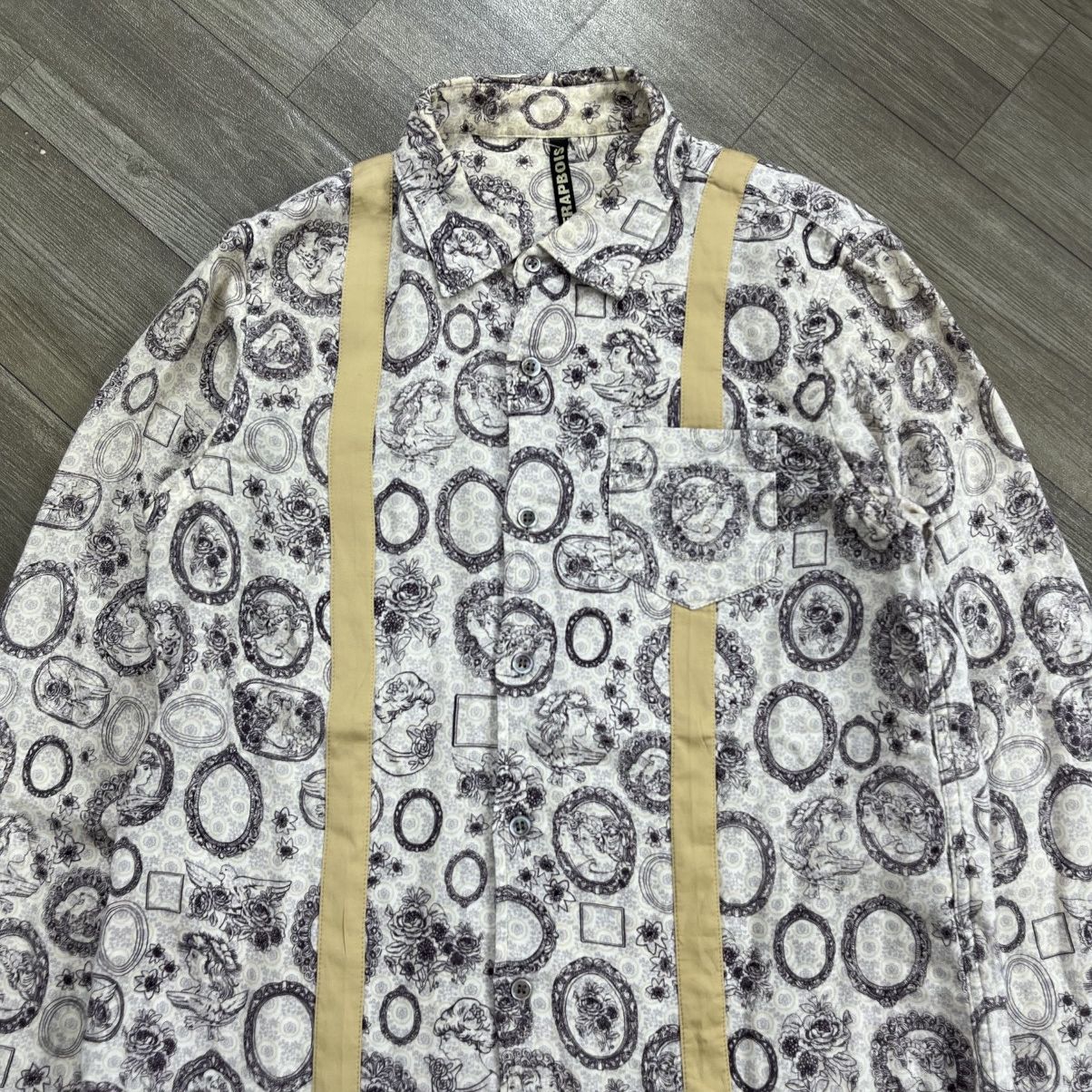 Frapbois Vintage Frapbois Issey Miyake Baroque Cameo Pattern Shirt Size US S / EU 44-46 / 1 - 2 Thumbnail