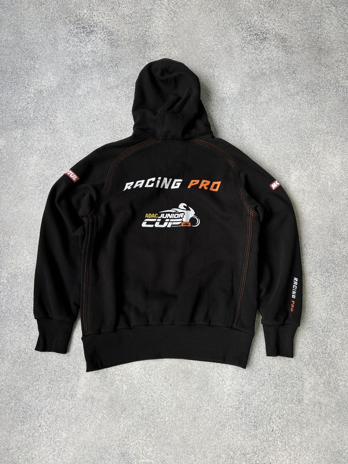 Vintage RARE Vintage KTM Moto Racing Big Logo Hoodie Size US M / EU 48-50 / 2 - 1 Thumbnail