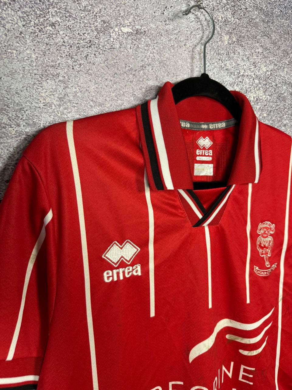 Errea × Vintage Vintage Lincoln City 2020/21 Errea Soccer Jersey Small Size US S / EU 44-46 / 1 - 5 Thumbnail