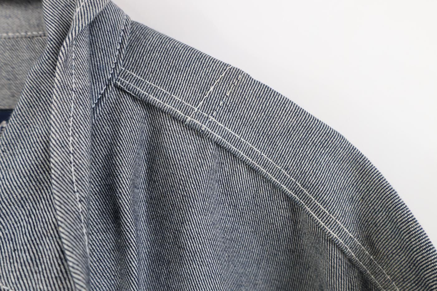 Vintage Deadstock Vintage 90s Y2K Streetwear Denim Trucker Jacket Size US L / EU 52-54 / 3 - 10 Thumbnail