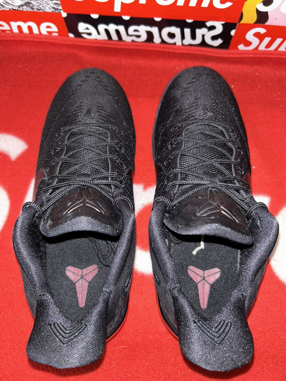 Nike Nike Kobe A.D. GS 'Triple Black' 869987-064 size 7y VNDS Size US 7 / EU 40 - 4 Thumbnail