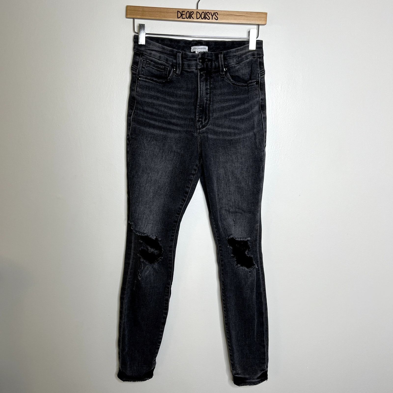 Good American Good American Good Legs High Rise Jeans Size 27" / US 4 / IT 40 - 8 Thumbnail