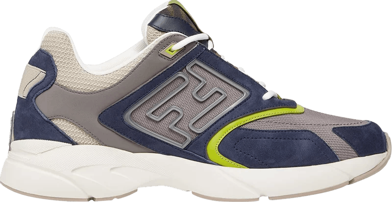 image of Fendi O1Loc1C0124 Sneaker In Blue, Men's (Size 11)