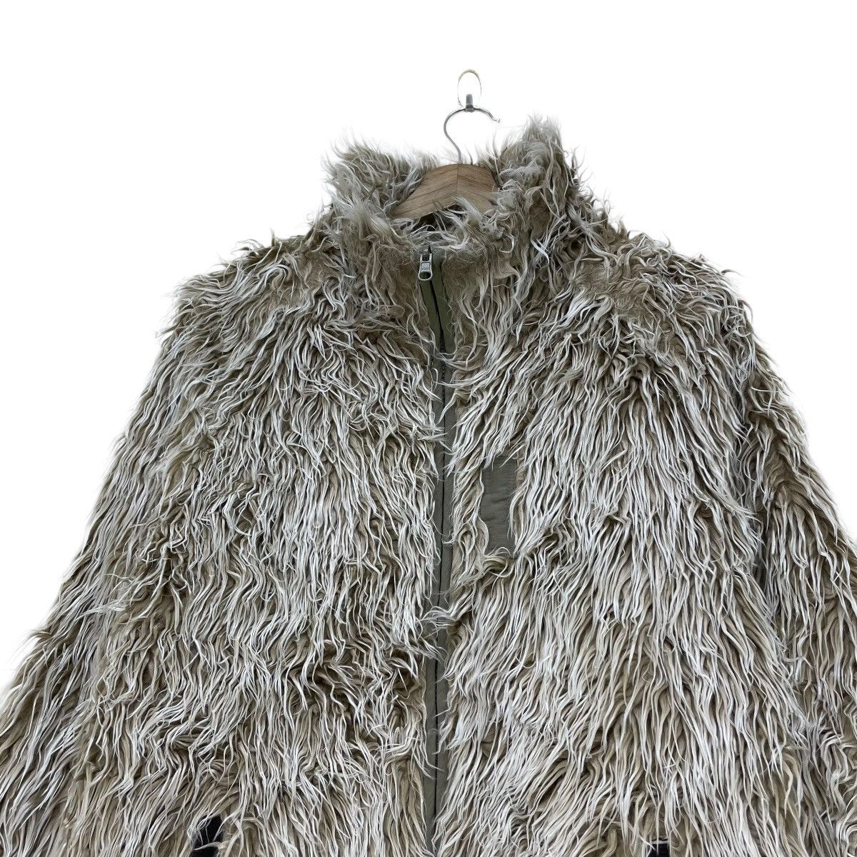 💥Japanese Brand Gym Master Reversible Faux Fur Jacket