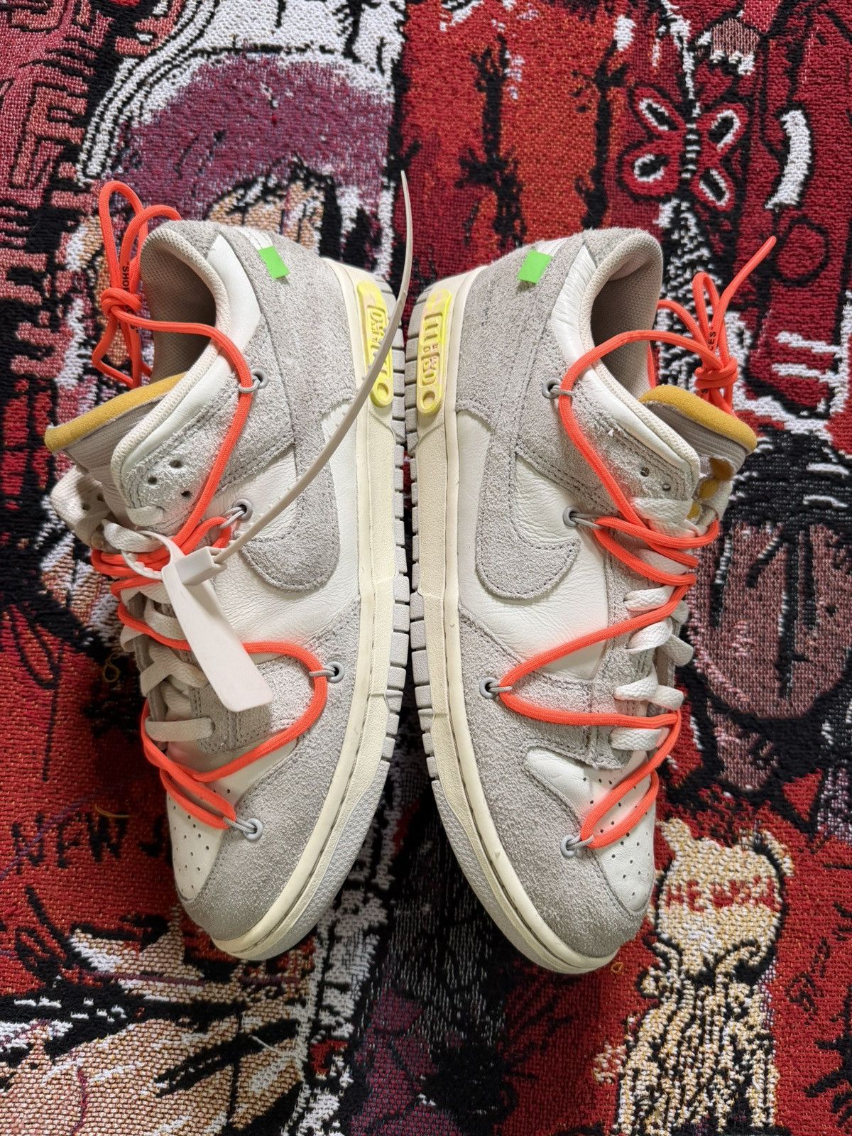 Nike × Off-White Off white nike dunk low - lot 11 Size US 11 / EU 44 - 1 Thumbnail