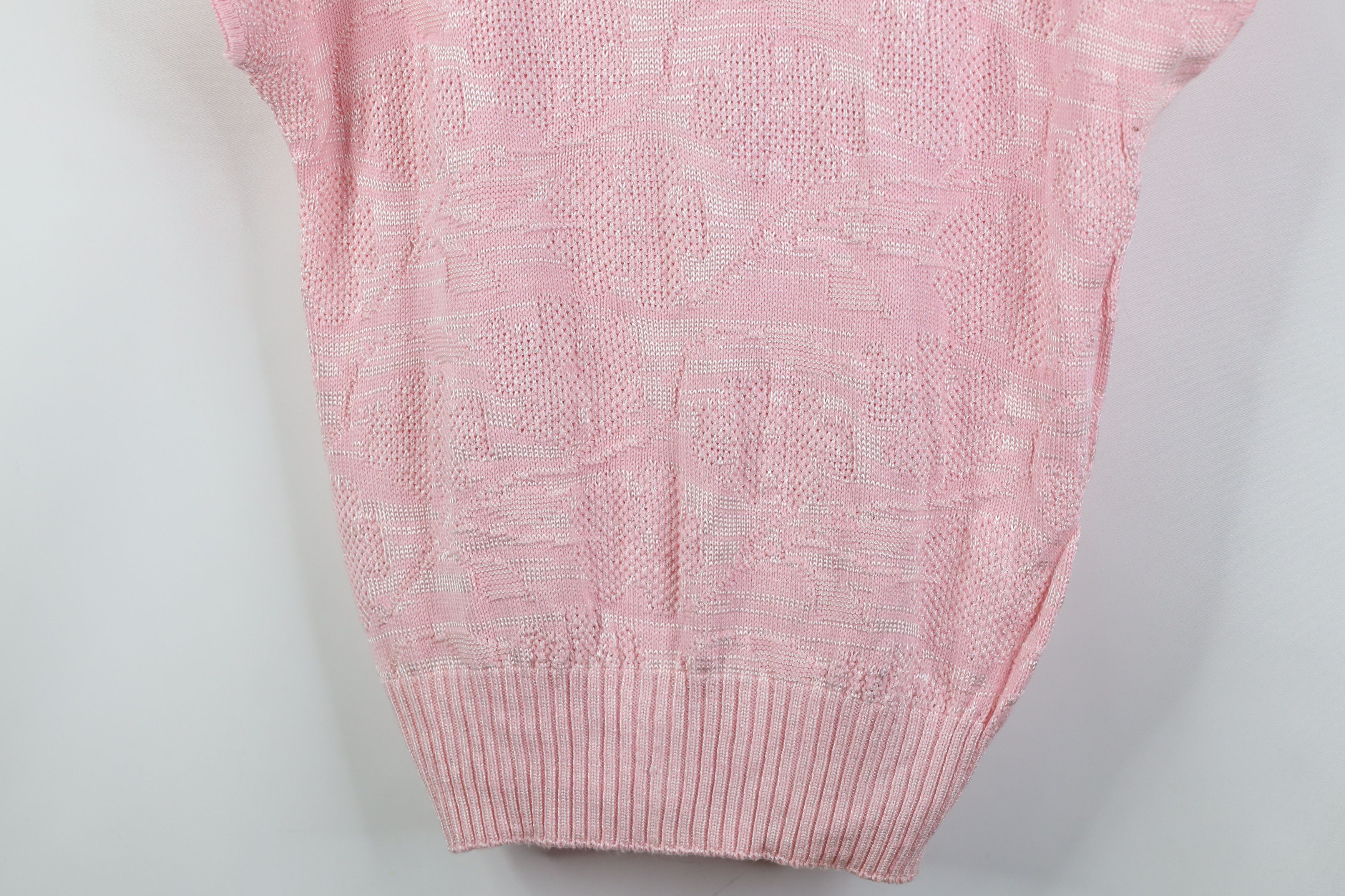 Vintage Vintage 80s 90s Fairy Kei Kawaii Flower Sweater Vest USA Size L / US 10 / IT 46 - 3 Thumbnail