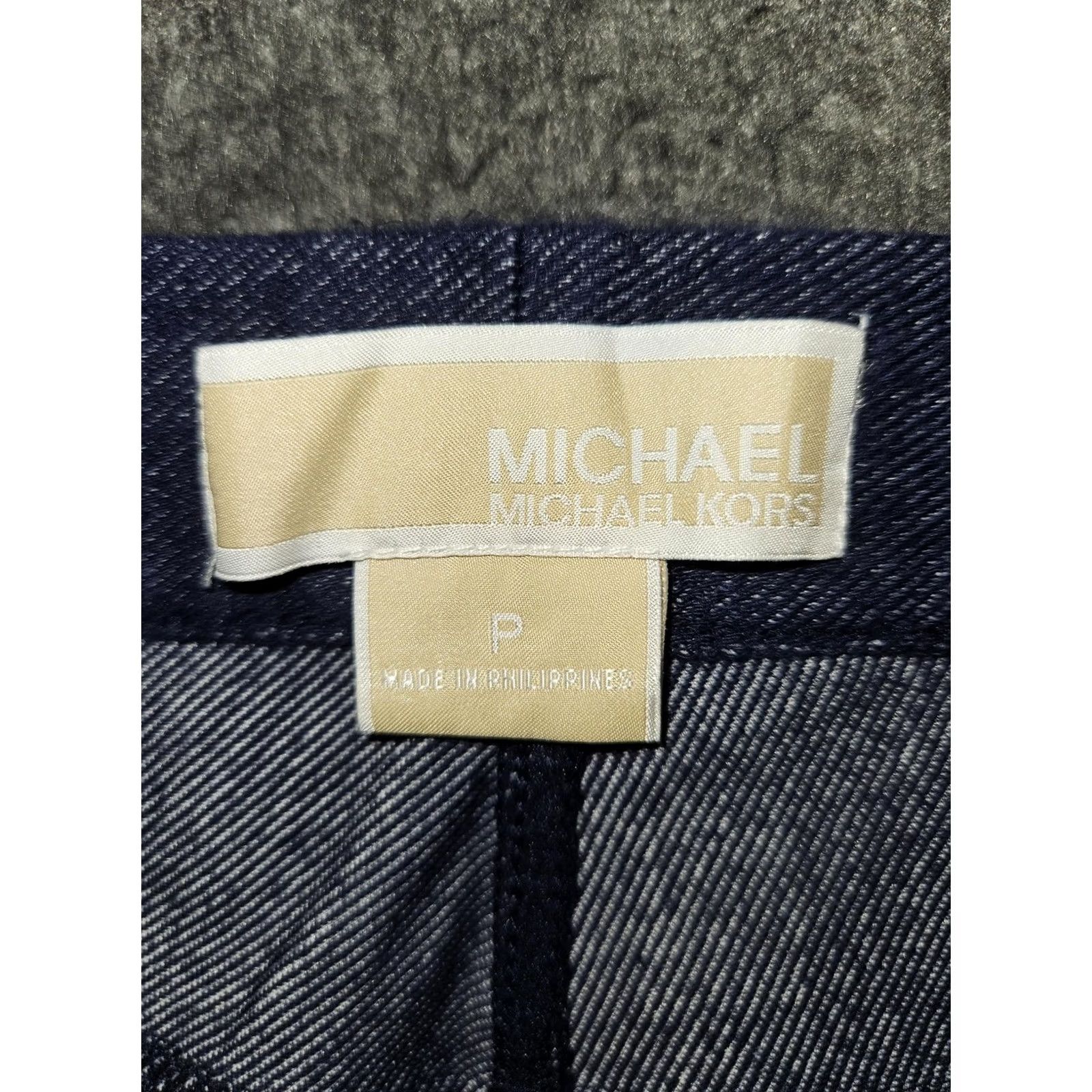Vintage MICHAEL Michael Kors Jeans Womens P Blue Pull On Jegging Rhinestone MK Petite Size 28" / US 6 / IT 42 - 2 Thumbnail