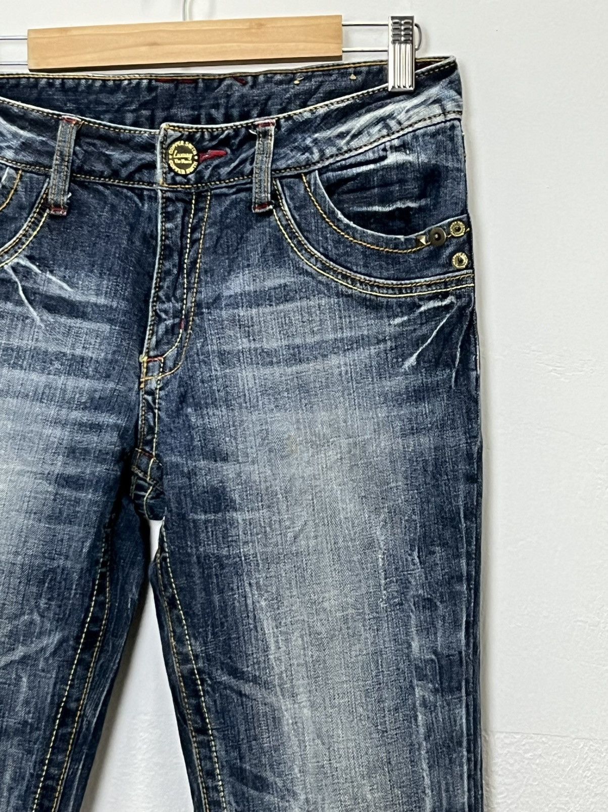 Cooper 🔥 Copper Smith Low Waisted Bootcut Flare Denim Jeans Size US 28 / EU 44 - 4 Thumbnail