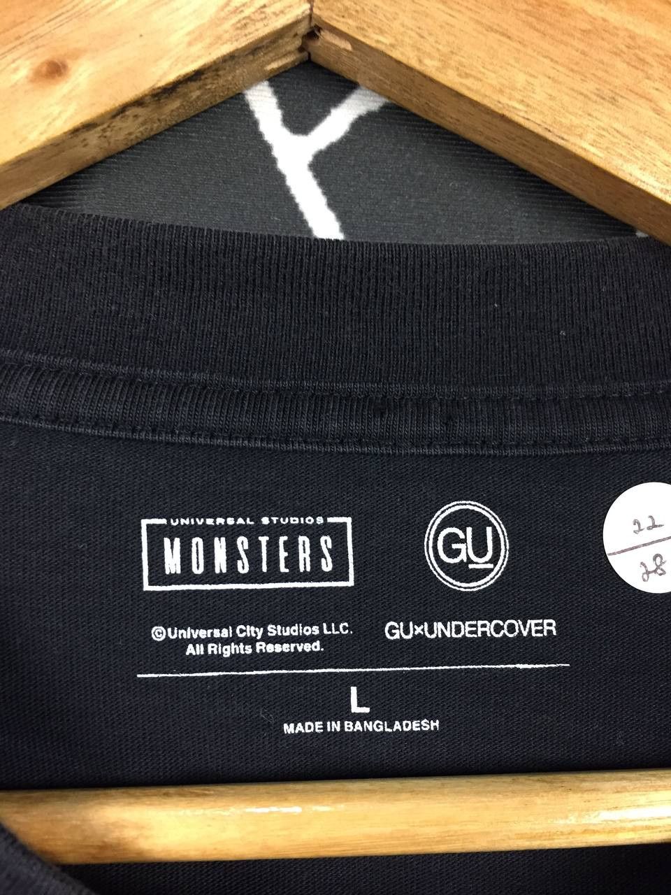 Undercover GU x Undercover x Universal Studios Monsters Tee Size US L / EU 52-54 / 3 - 13 Thumbnail