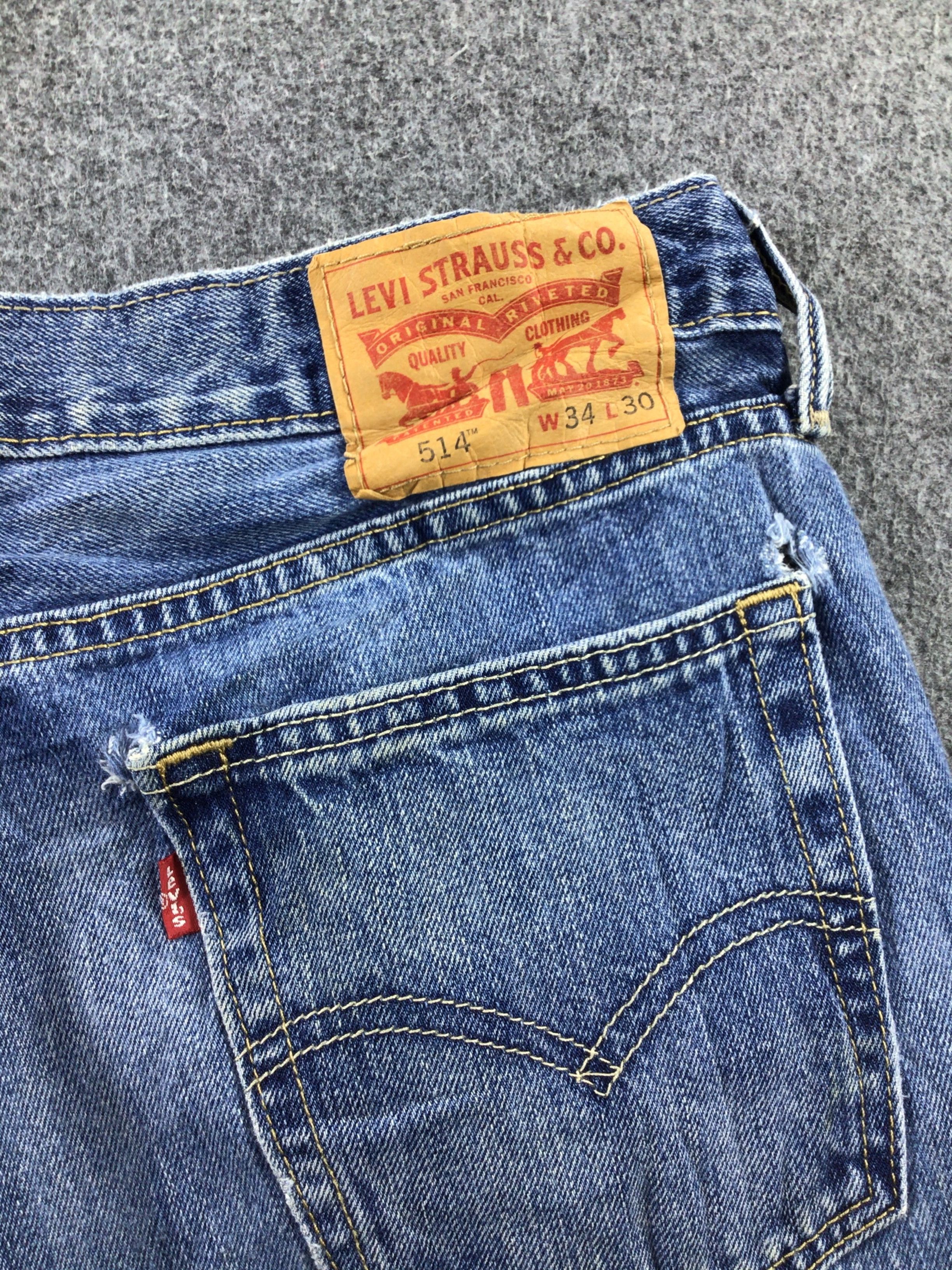 Levi's Vintage Levis 514 Jeans-JM564 Size US 34 / EU 50 - 5 Thumbnail