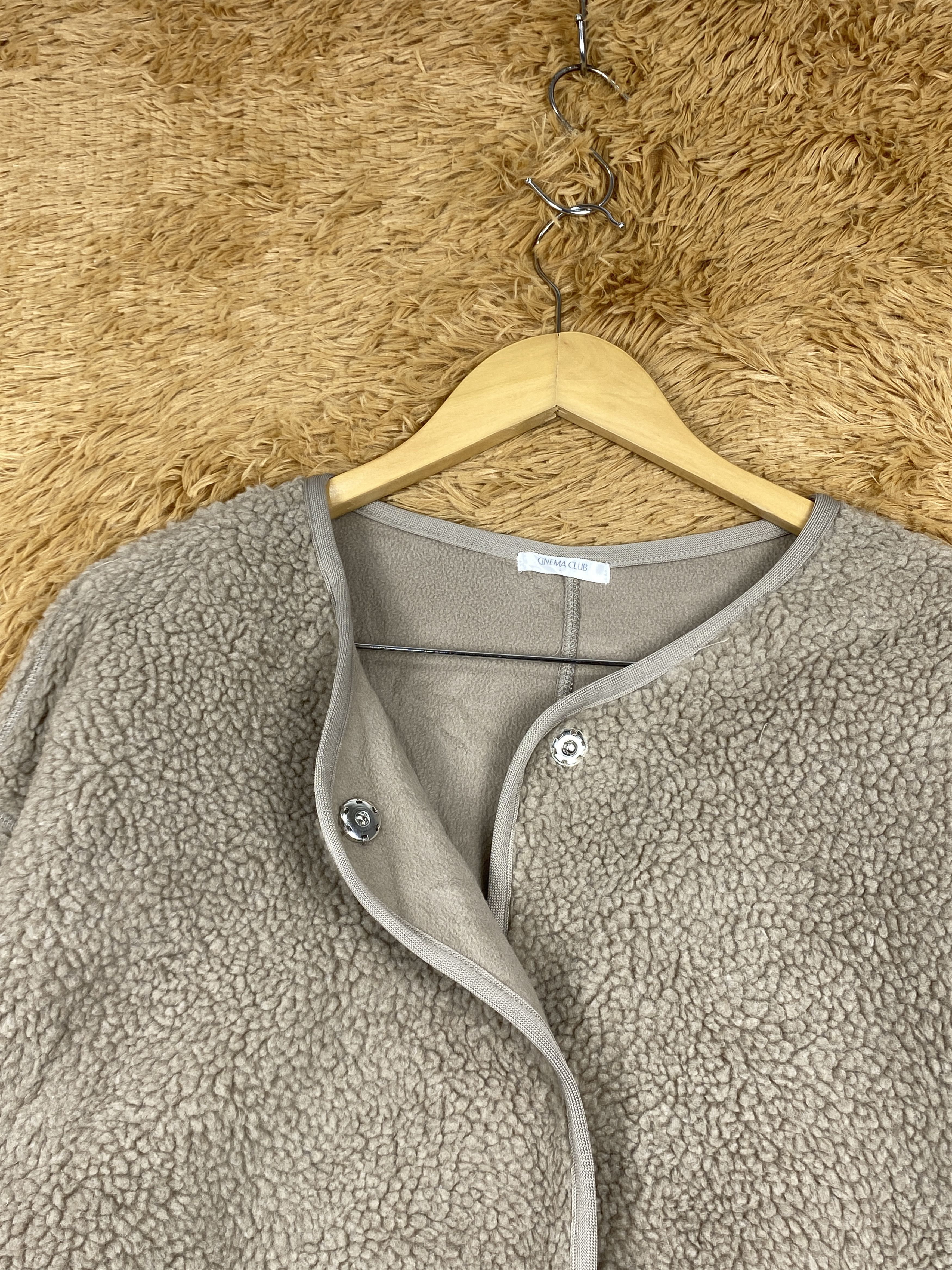Japanese Brand × Vintage Vintage Cineme Club Sherpa Jacket Size L / US 10 / IT 46 - 3 Thumbnail