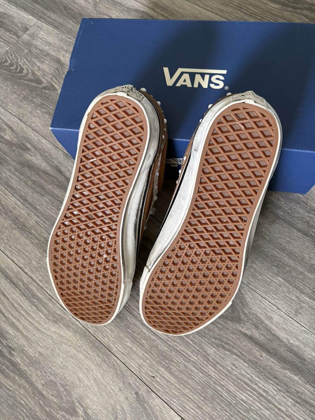 Vans Vans brown pearlized sneakers Size US 13 / EU 46 - 7 Thumbnail