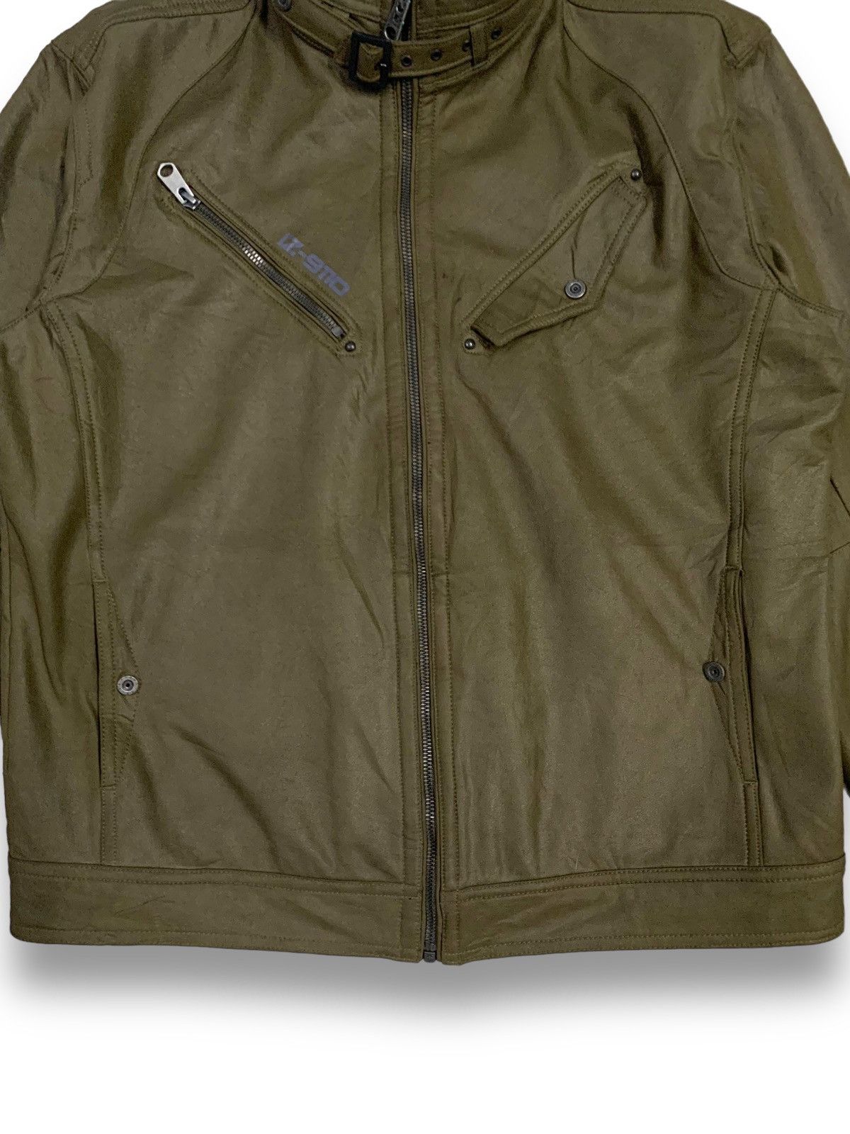 Seditionaries Japanese Brand Iz Frontier Multi-pockets Punk/Biker Jacket Size US M / EU 48-50 / 2 - 10 Thumbnail