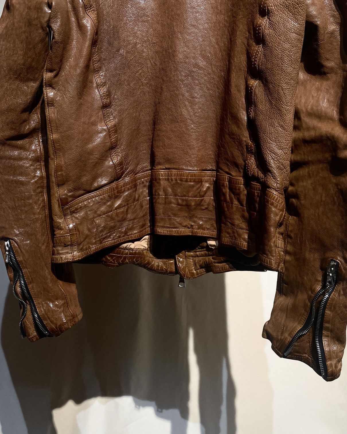 Isamu Katayama Backlash S/S2012 ISAMUKATAYAMA BACKLASH - 6zip German Calfskin Jacket Size US S / EU 44-46 / 1 - 9 Thumbnail