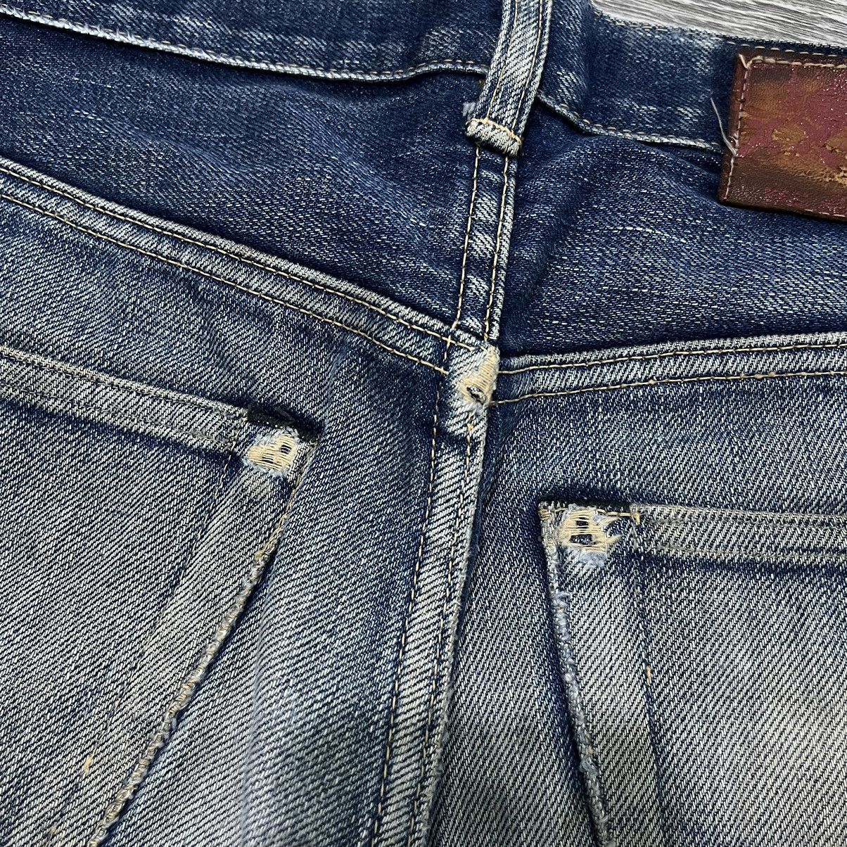 HOLLYWOOD RANCH MARKET 90s Iron H.K Market Selvedge Denim Pant Size US 31 - 12 Thumbnail
