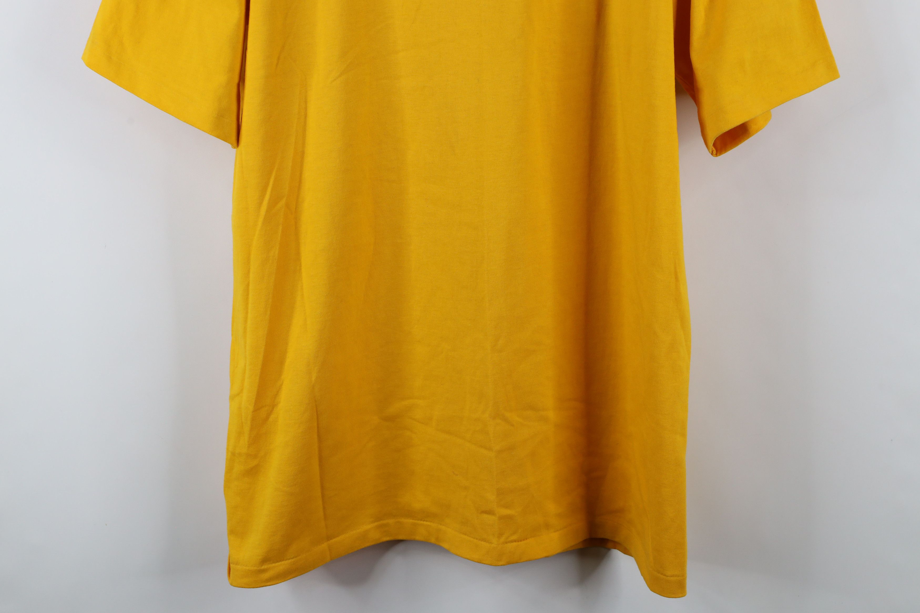 Vintage Vintage 90s Streetwear Short Sleeve T-Shirt Yellow USA Size US XXL / EU 58 / 5 - 3 Thumbnail