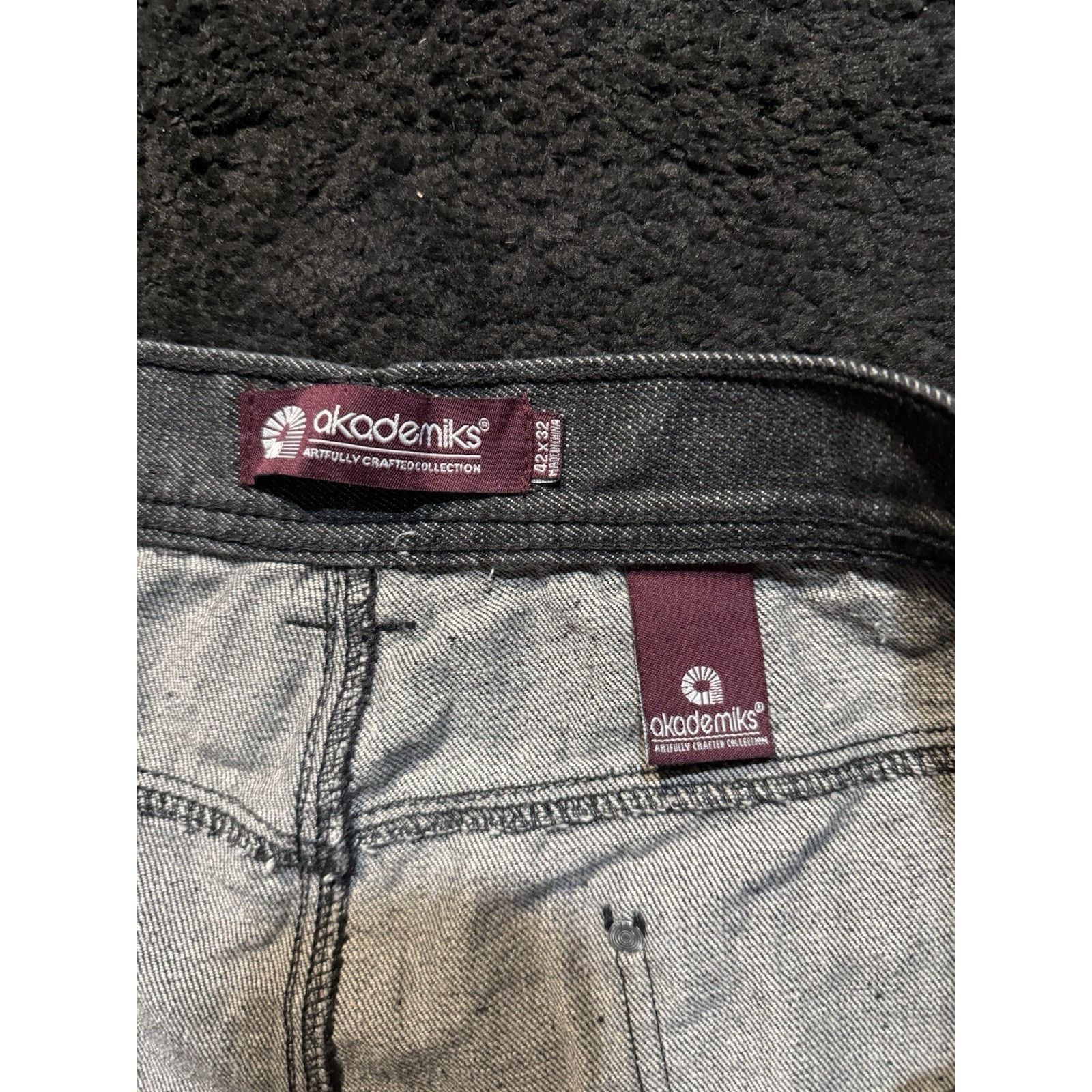 Akademiks Akademiks Baggy Fit Denim Jeans 42x32 Gray Y2K Streetwear Size US 42 / EU 58 - 10 Thumbnail