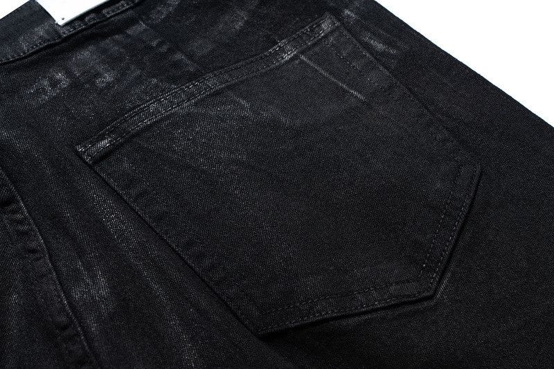 Designer Washed faded dirty stain paint grunge bootcut jeans Size US 34 / EU 50 - 11 Thumbnail